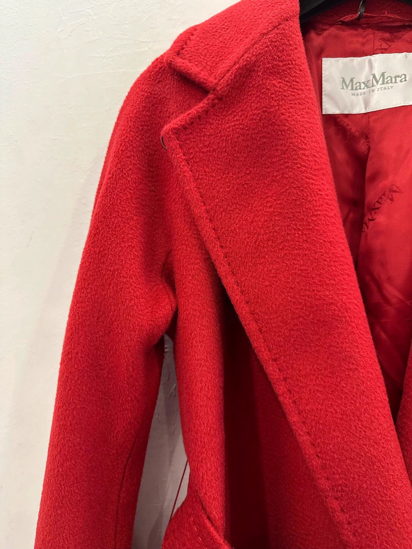 Max Mara MaxMara munuela red camel hair mid-length women's coat Size XS / US 0-2 / IT 36-38 - 5 Thumbnail