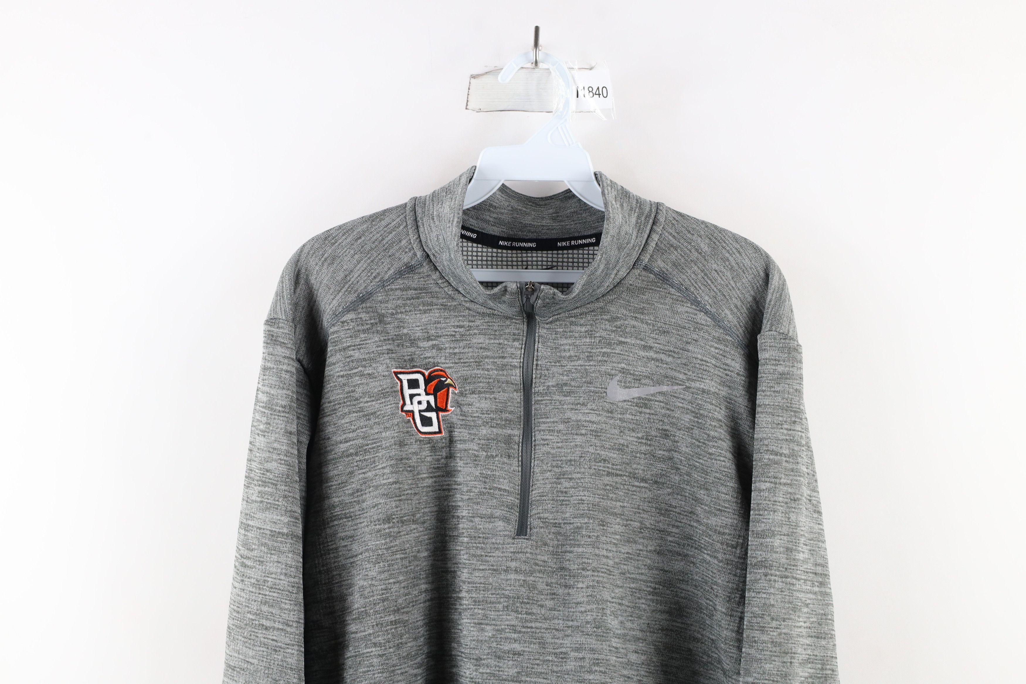 Nike × Vintage Nike Bowling Green State University Football Half Zip Top Size US L / EU 52-54 / 3 - 2 Thumbnail