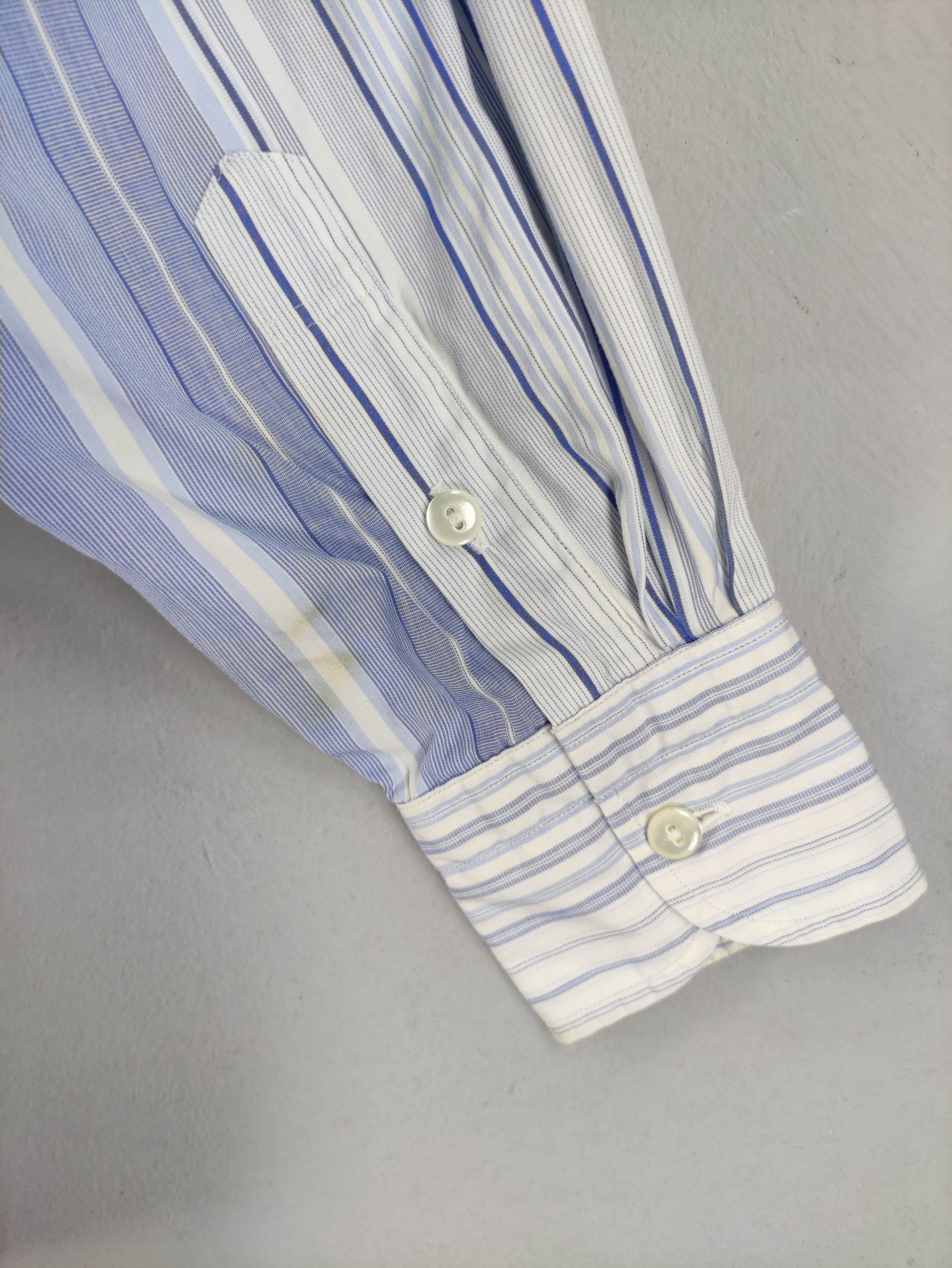 Kenzo Vintage Kenzo Shirt Button Up Striped Long Sleeve Size US M / EU 48-50 / 2 - 7 Thumbnail