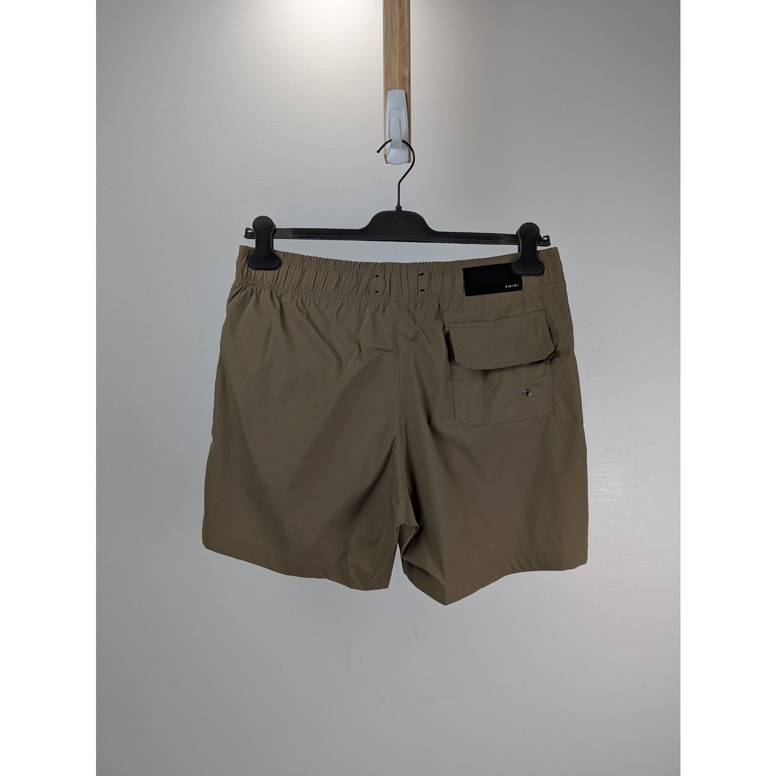 Amiri o1rshd1 Core Logo Swim Trunks Shorts in Tan Size US 32 / EU 48 - 10 Thumbnail