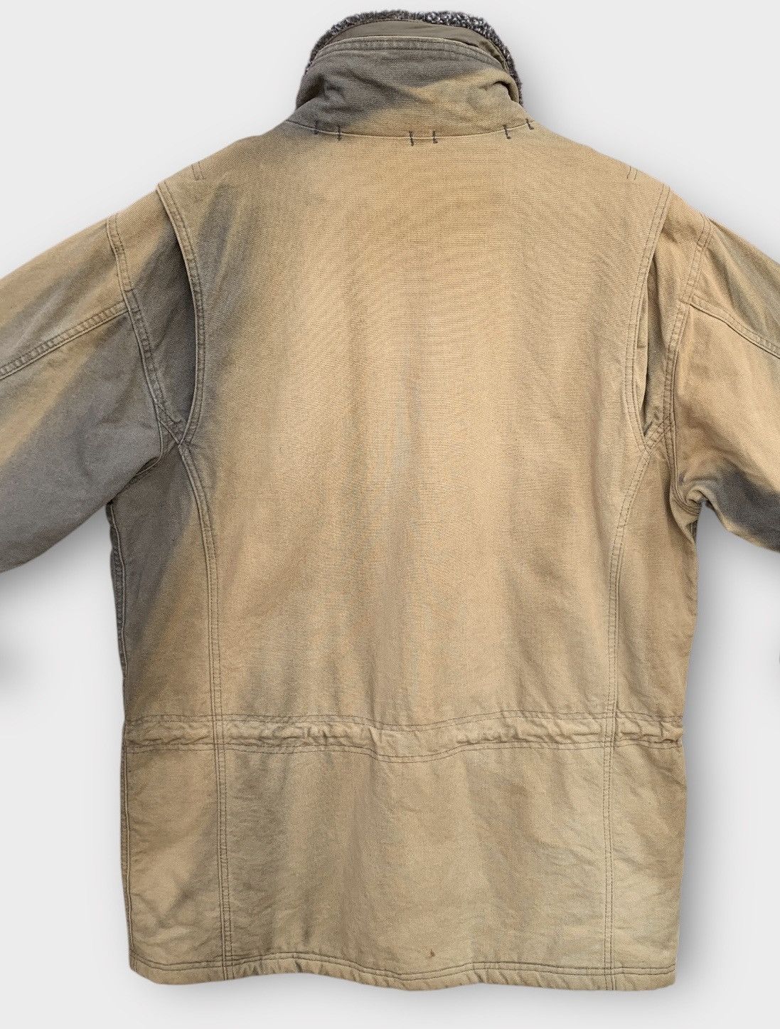 L.L. Bean Vintage Faded 1970s LL Bean Canvas + Chore Shearling Lined Size US L / EU 52-54 / 3 - 6 Thumbnail