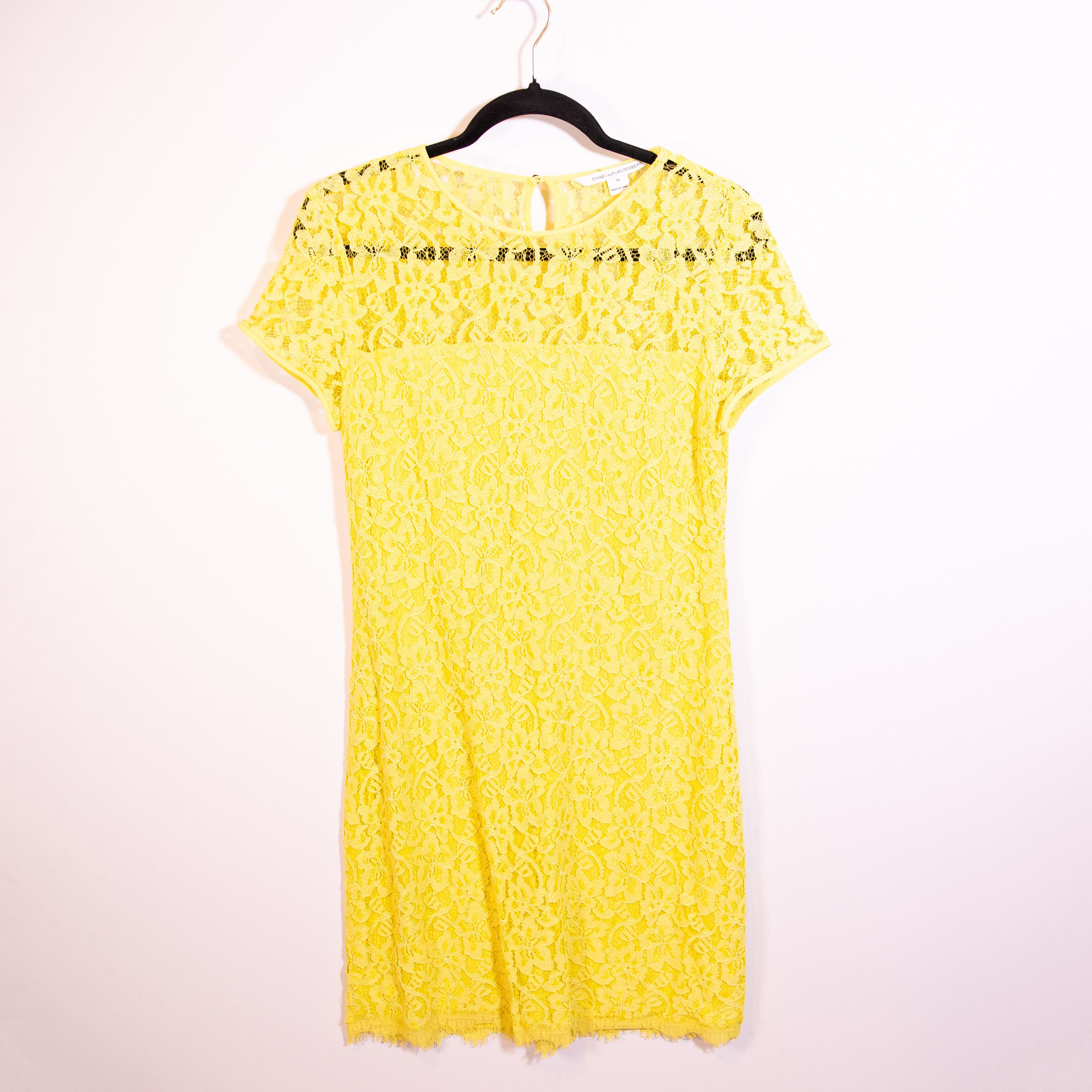 Diane von Furstenberg Diane Von Furstenberg Barbie Cotton Blend Allover Size L / US 10 / IT 46 - 1 Thumbnail