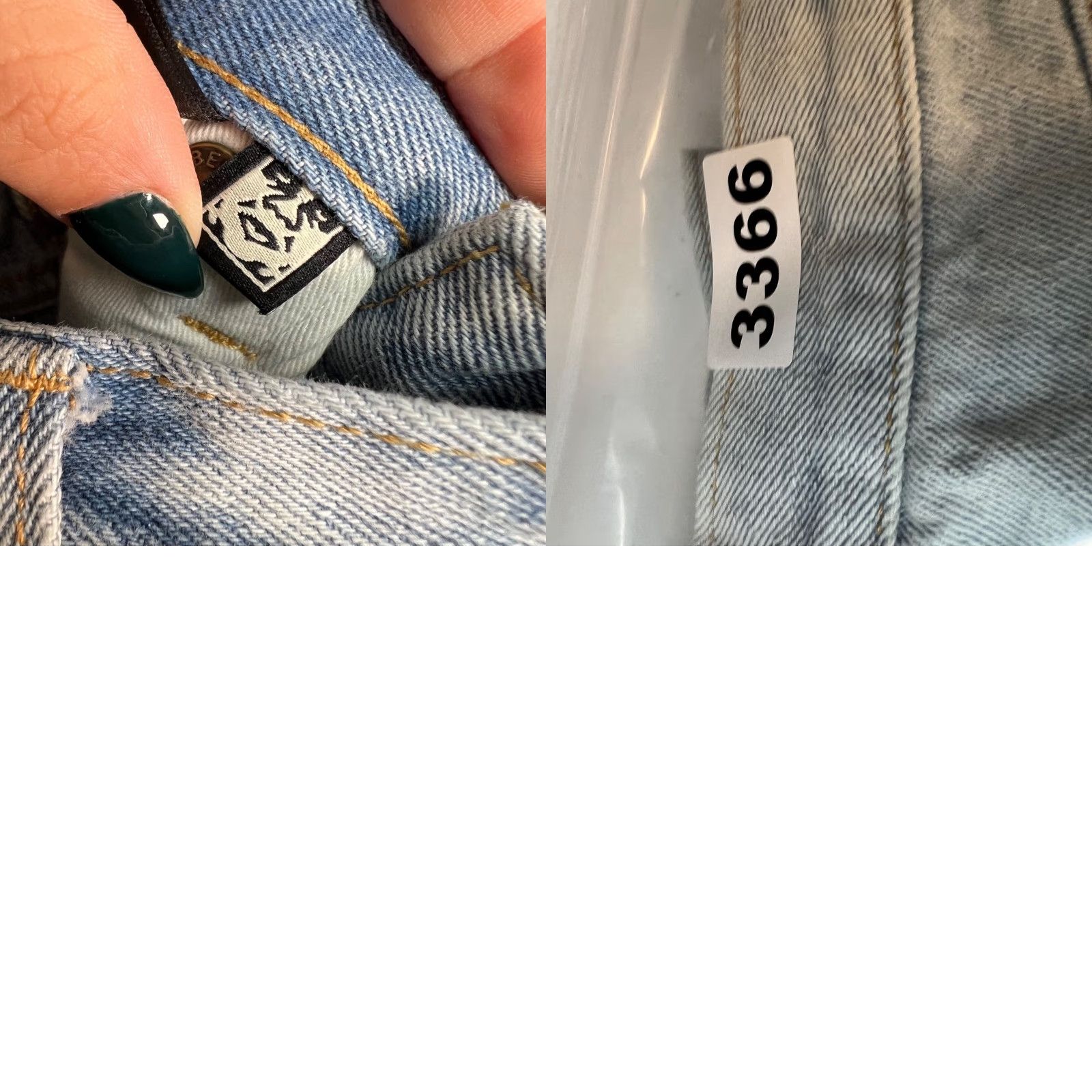 Obey OBEY Womens Jeans High-Waisted Light Wash Denim 26 Straight 5-Pocket Logo Blue Vintage? No (use rules) Size 26" / US 2 / IT 38 - 9 Thumbnail