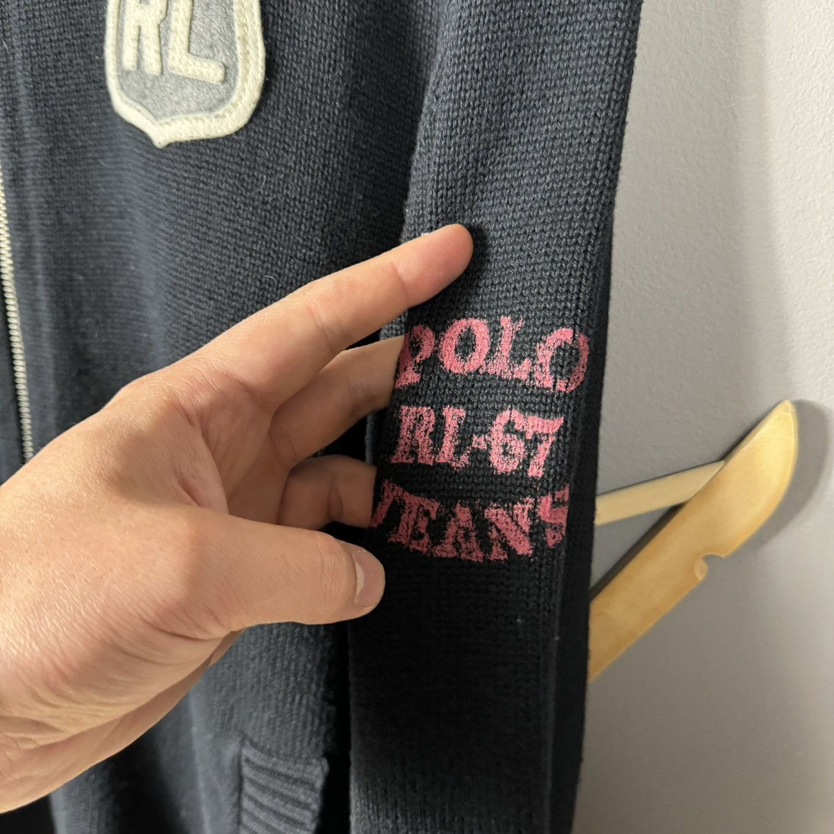 Lauren Ralph Lauren × Polo Ralph Lauren × Ralph Lauren Vintage Ralph Lauren Polo Jeans Co. Zip Sweater Size US L / EU 52-54 / 3 - 4 Thumbnail