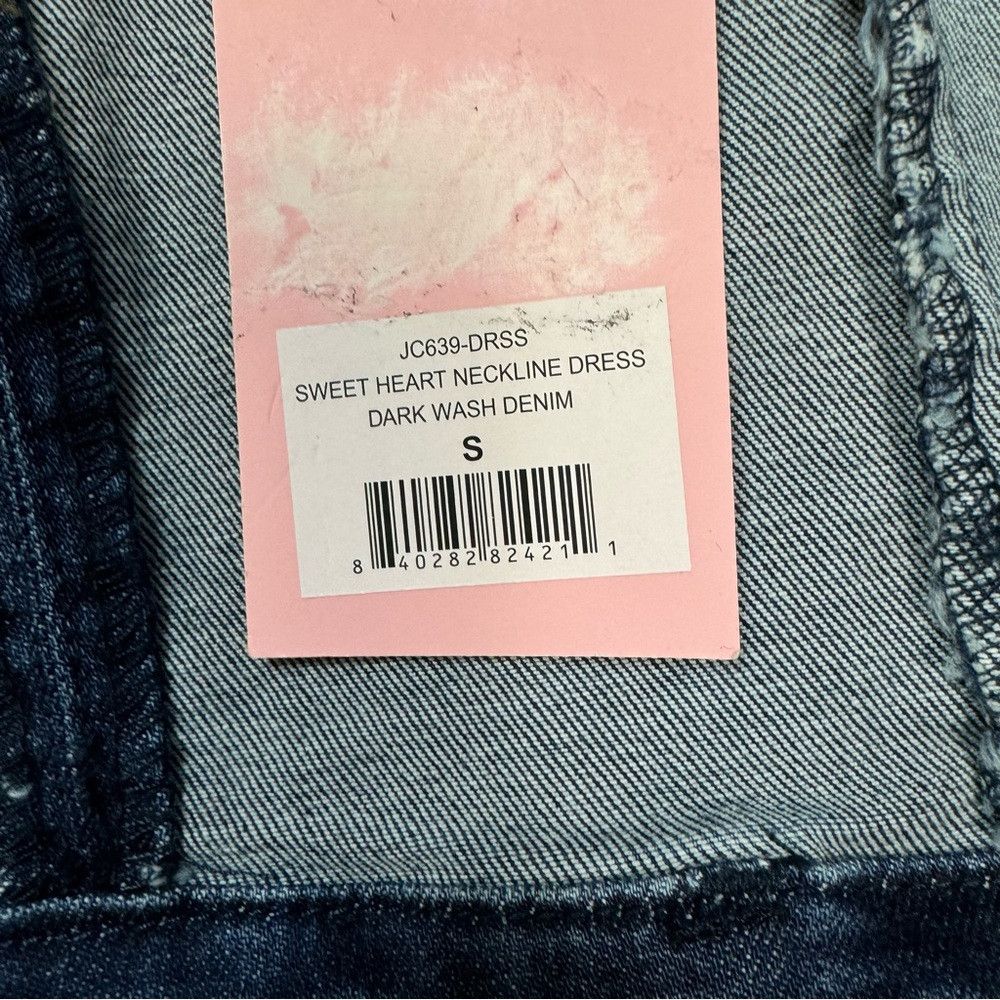 Juicy Couture NWT New Juicy Couture Blue Denim Bodycon Sleeveless Mini Dr Size S / US 4 / IT 40 - 8 Thumbnail
