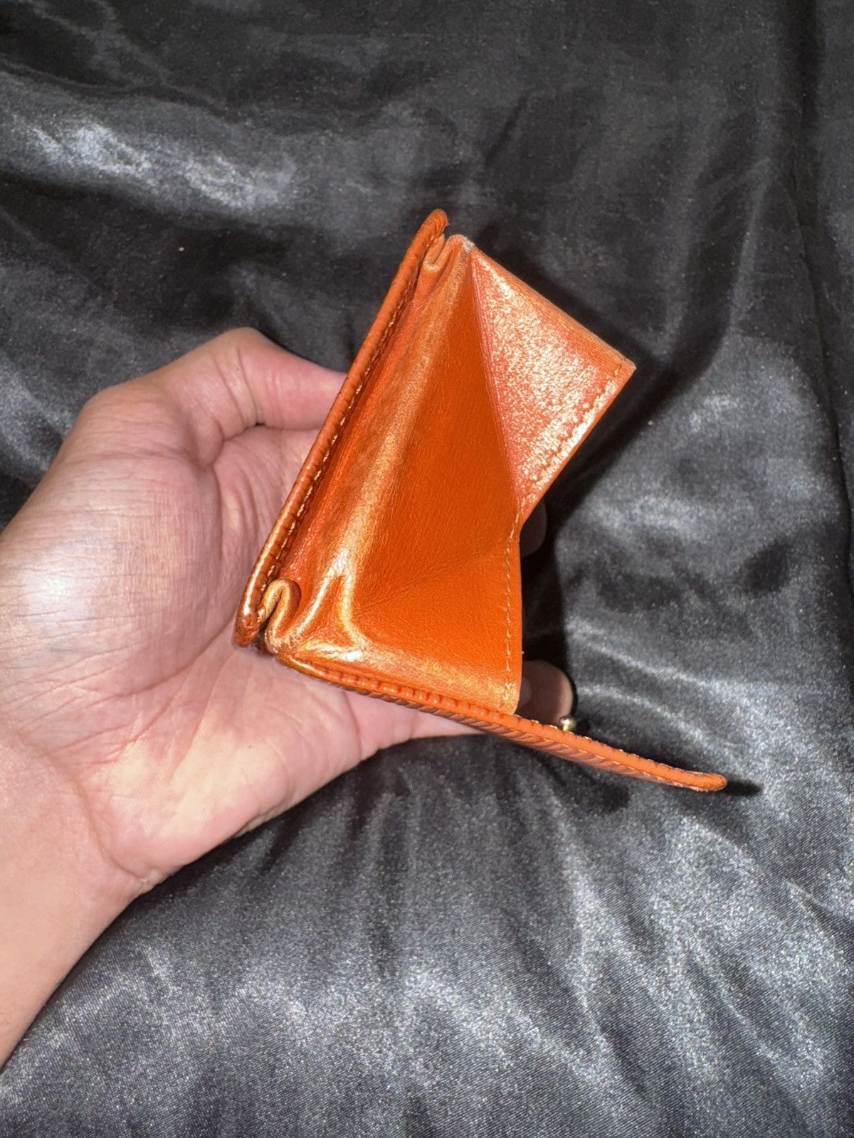 Louis Vuitton × Vintage Louis Vuitton Epi Leather Wallet Small Brown Bifold Wallet Size ONE SIZE - 7 Thumbnail