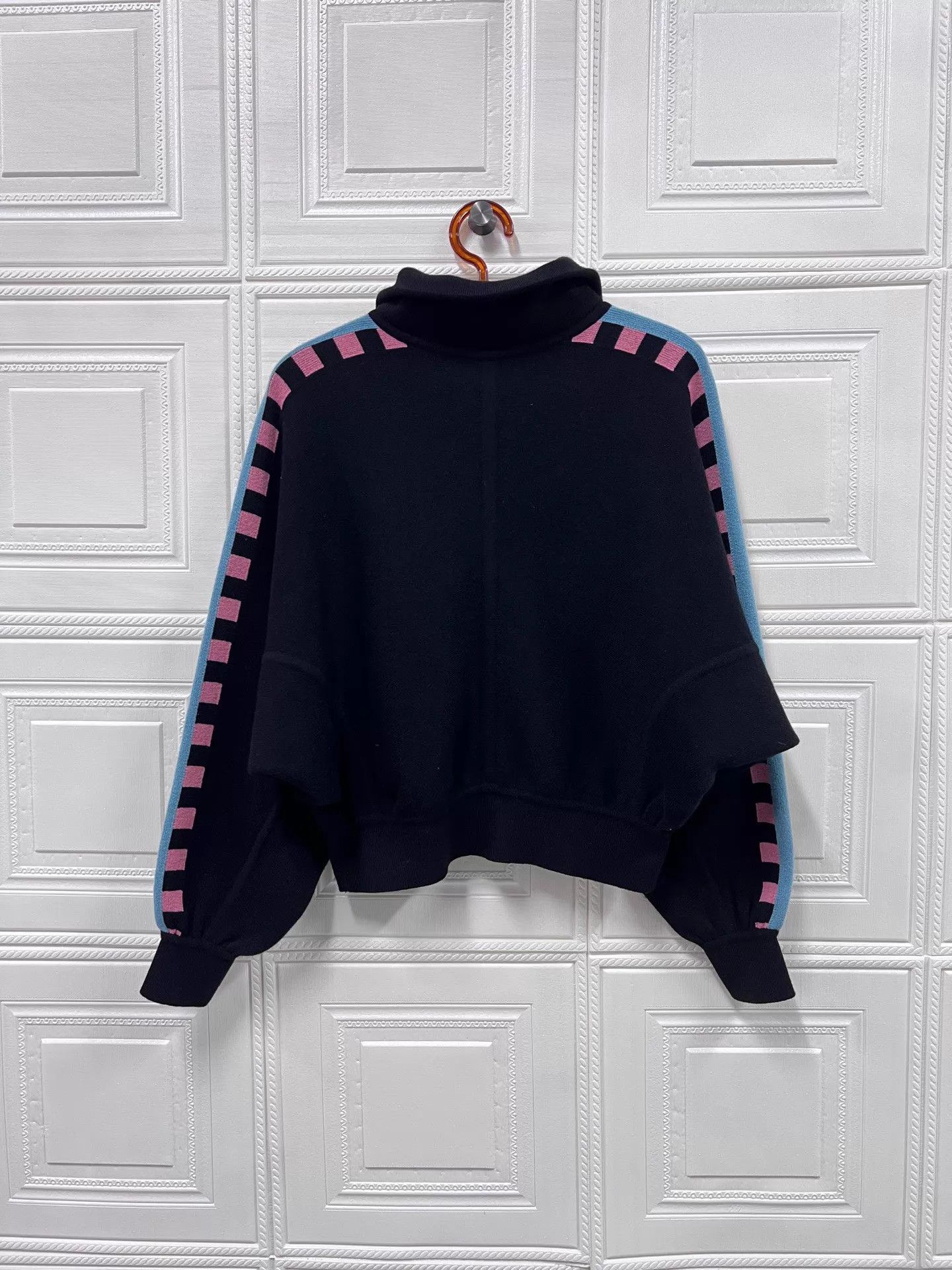 Hermes Hermes FW24 Pink-Blue Striped Cashmere Pullover 36 Size XS / US 0-2 / IT 36-38 - 2 Thumbnail