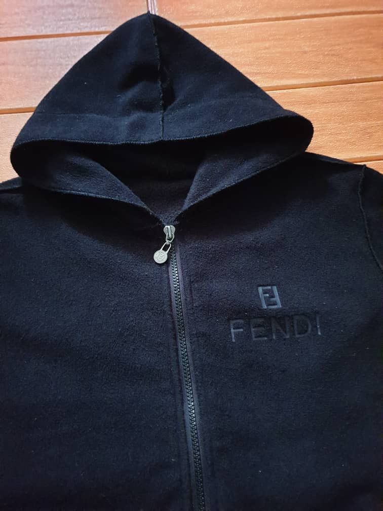 Fendi Fendi Roma Italy 1925 fleece Hoodie Sweater Size M / US 6-8 / IT 42-44 - 5 Thumbnail