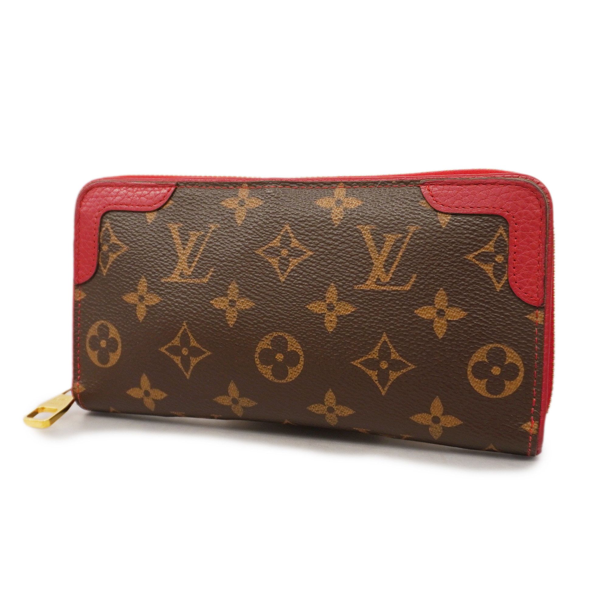 LOUIS VUITTON purse M61854 Zippy Wallet Retiro Monogram canvas