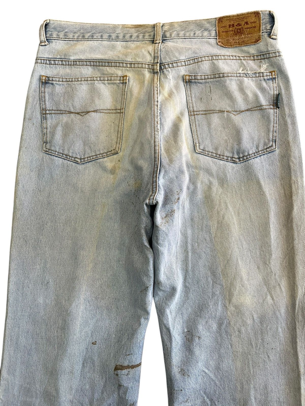 Japanese Brand × Vintage Vintage H&A Baggy Distressed Denim Size US 33 - 6 Thumbnail