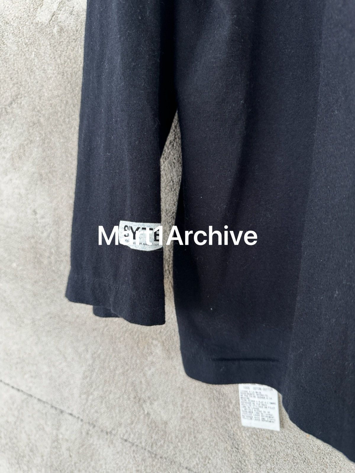 Yohji Yamamoto Yohji Yamamoto Sakeo Tusumura “Block Girl”Long Sleeve Shirt Size US XL / EU 56 / 4 - 4 Thumbnail