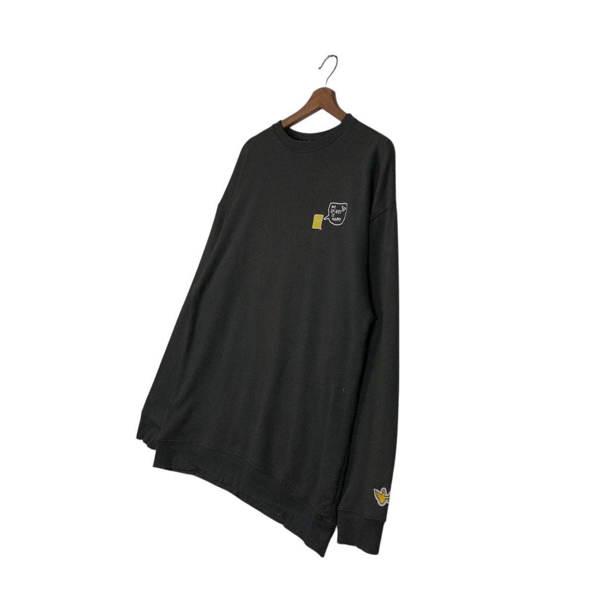 Japanese Brand × Vintage 📌Vintage Sweatshirt Roxy X Mark Gonzales Big Logo Design Size US M / EU 48-50 / 2 - 3 Thumbnail