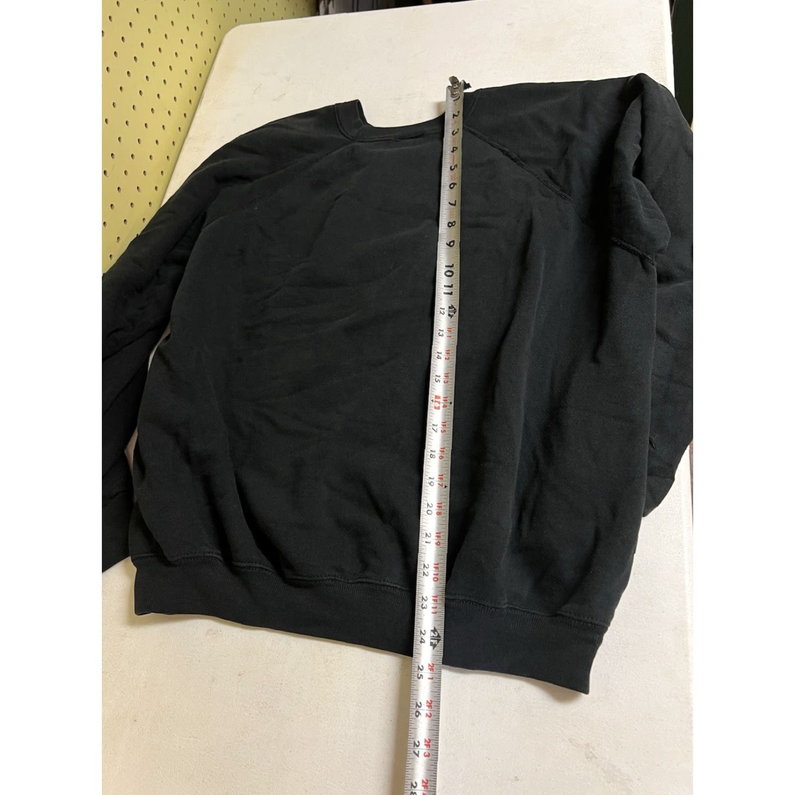 Hanes VINTAGE Hanes Sweatshirt XL Black 80s Weathervane Crewneck USA Unisex Adults Pullover Cotton Blend Size US XL / EU 56 / 4 - 7 Thumbnail