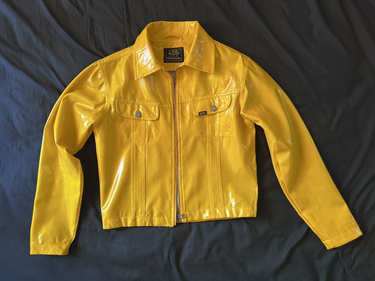 Lee Yellow Vinyl Lee Sanforized Union Made jacket Size US XS / EU 42 / 0 - 1 Thumbnail