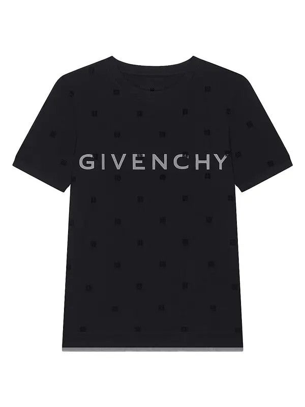 Givenchy o1srvl11e0725 Double Layered Fitted T-Shirt in Black Size S / US 4 / IT 40 - 1 Thumbnail