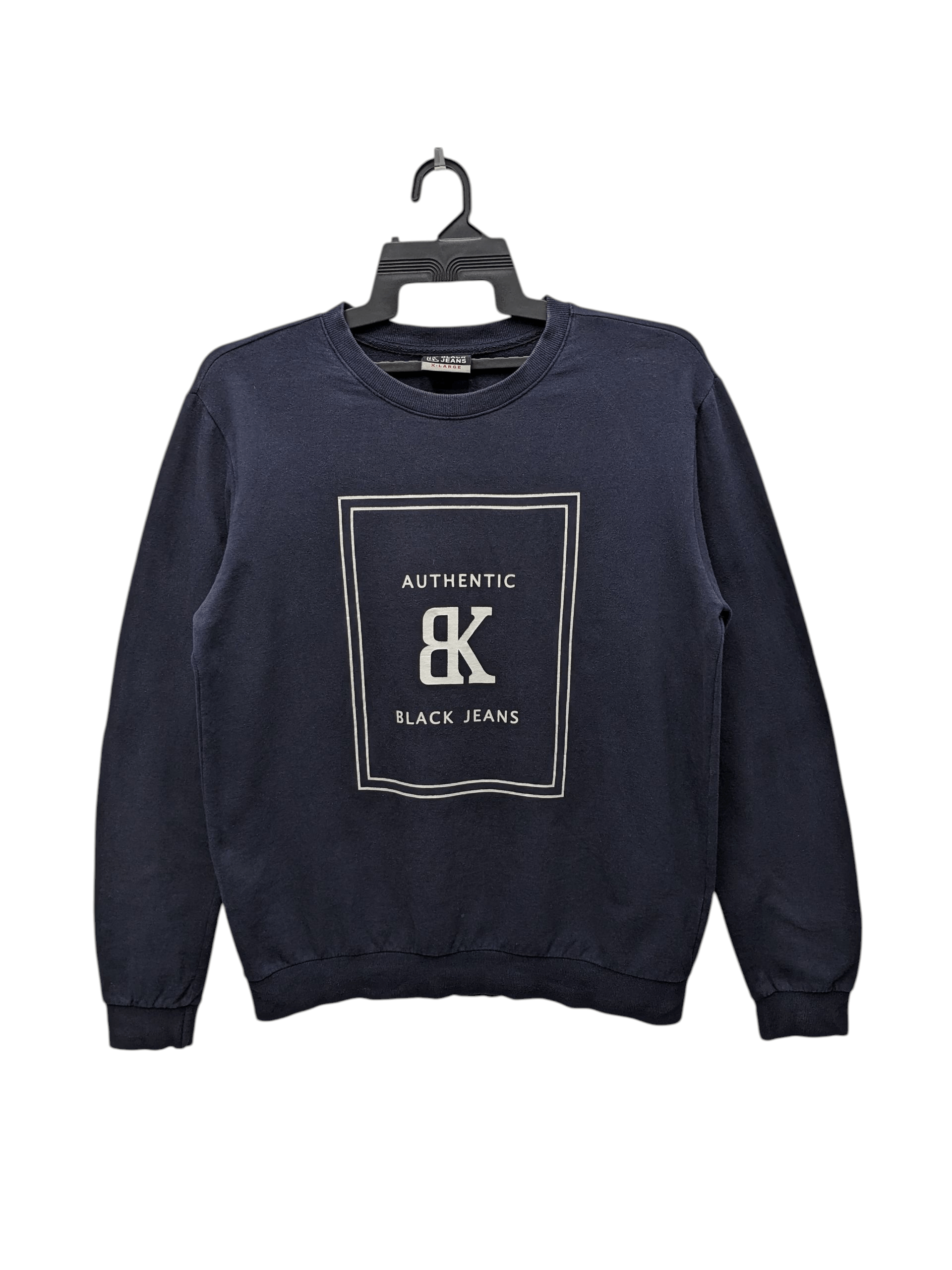 Vintage BLACK JEANS BK Logo Crewneck