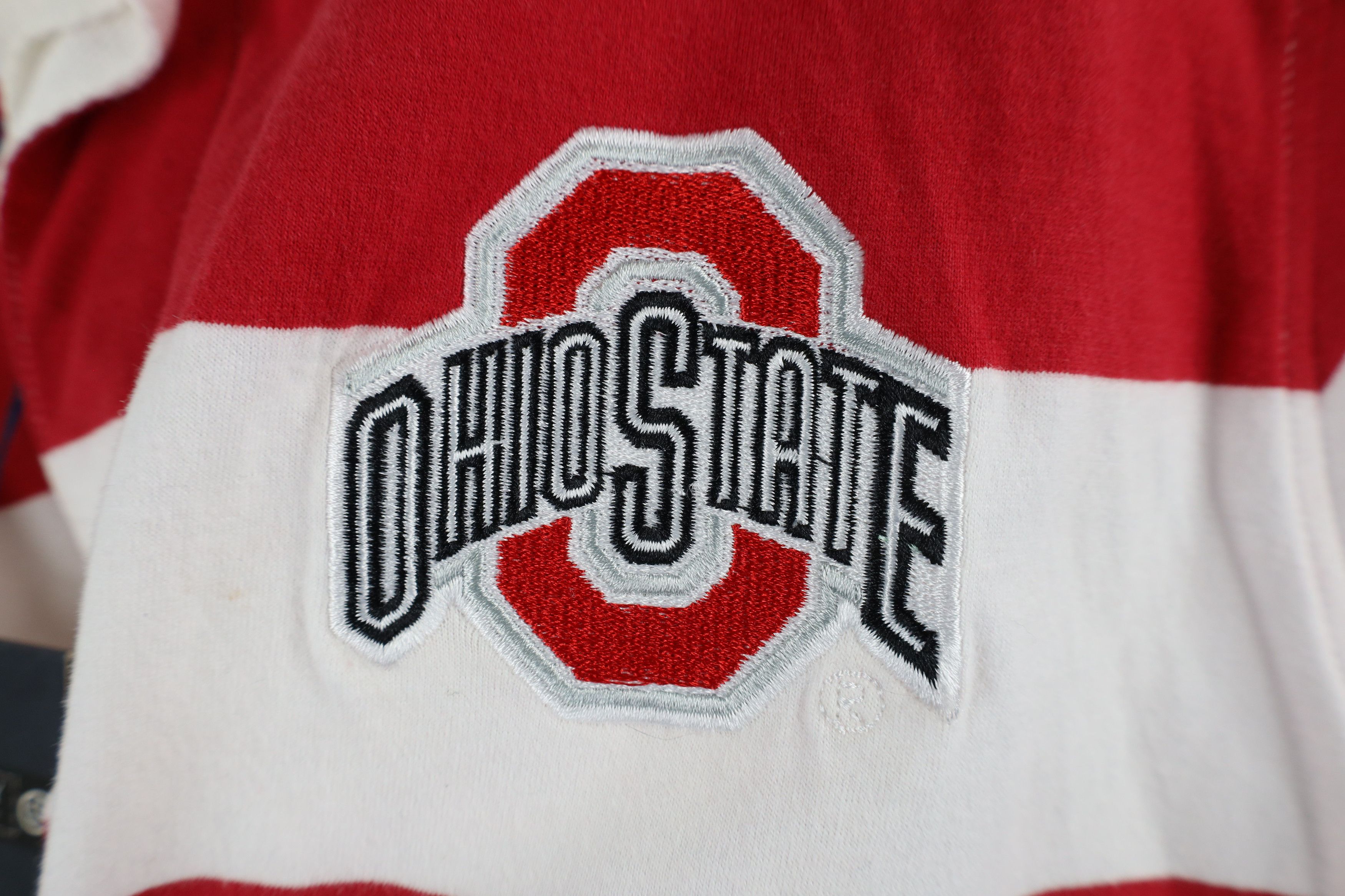 Vintage Deadstock Vintage 90s Spell Ohio State University Rugby Polo Size US M / EU 48-50 / 2 - 4 Thumbnail