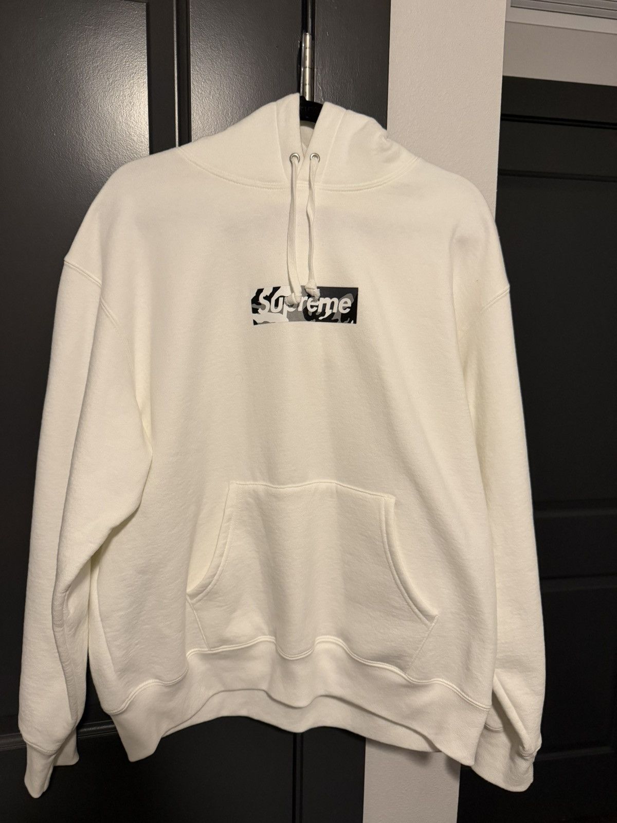 Supreme Supreme Miami Box Logo Hoodie Snow Camo Size US M / EU 48-50 / 2 - 1 Thumbnail