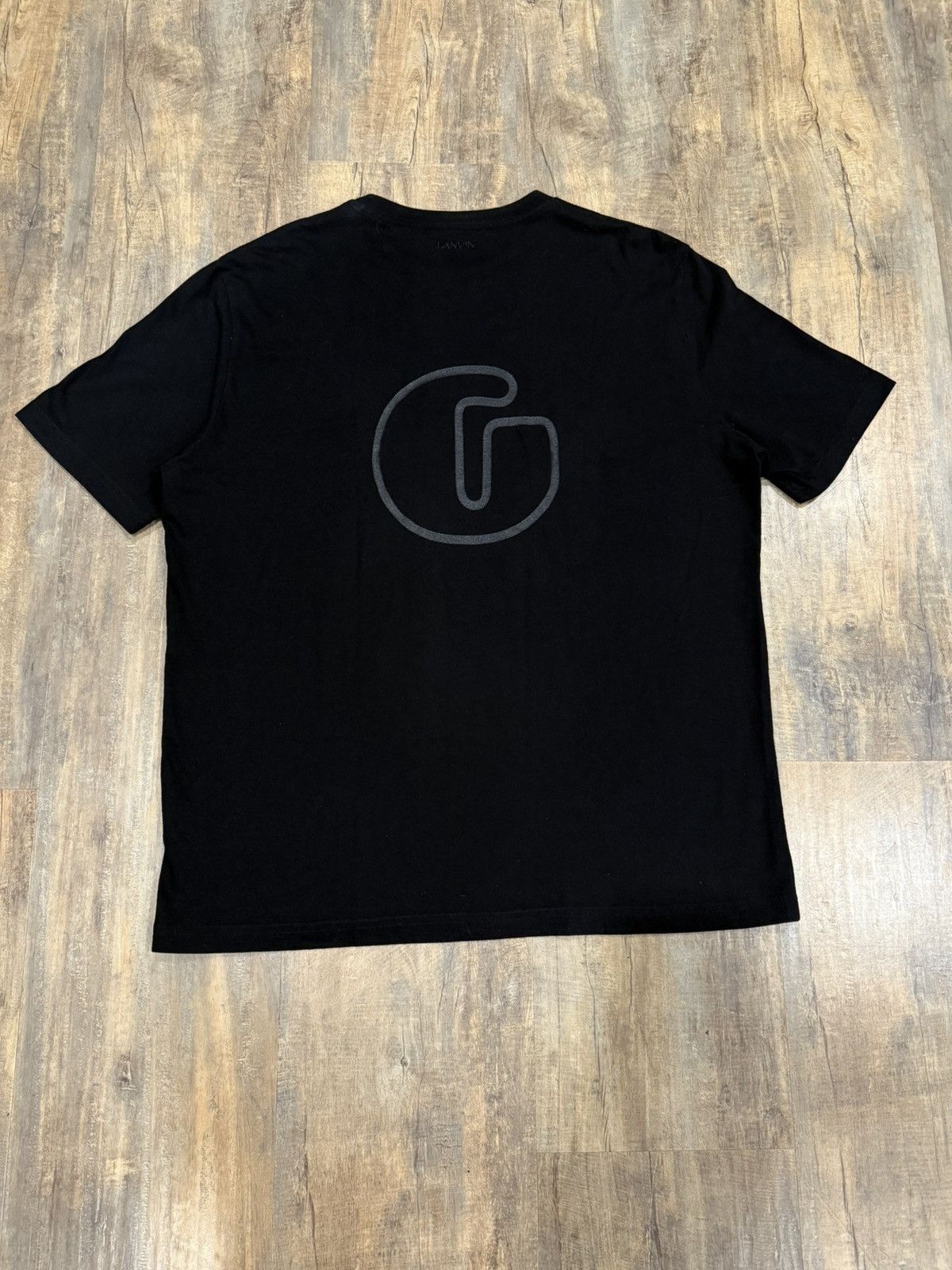 Gallery Dept. × Lanvin Gallery Dept x Lanvin French G Logo Black Tee Souvenir Paris Size US XL / EU 56 / 4 - 2 Thumbnail