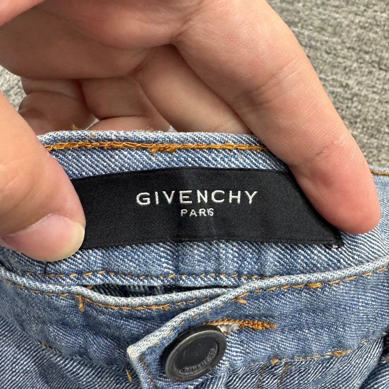 Givenchy Givenchy Blue Casual Trousers Size US 32 / EU 48 - 2 Thumbnail