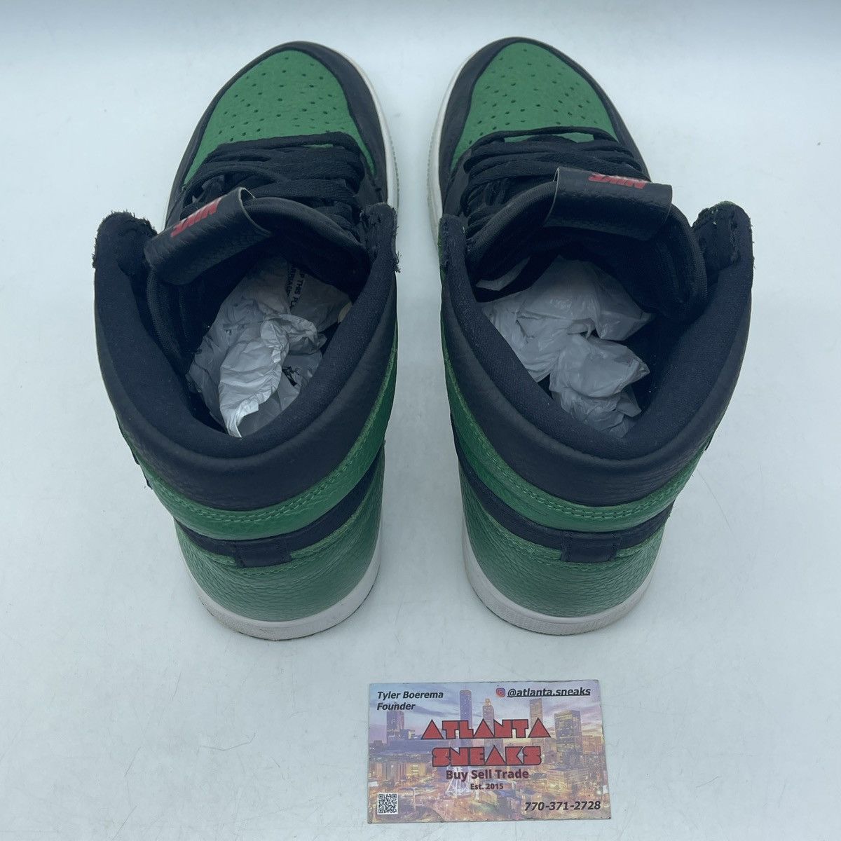 Jordan Brand Air Jordan 1 high pine green 2.0 Size US 8.5 / EU 41-42 - 6 Thumbnail