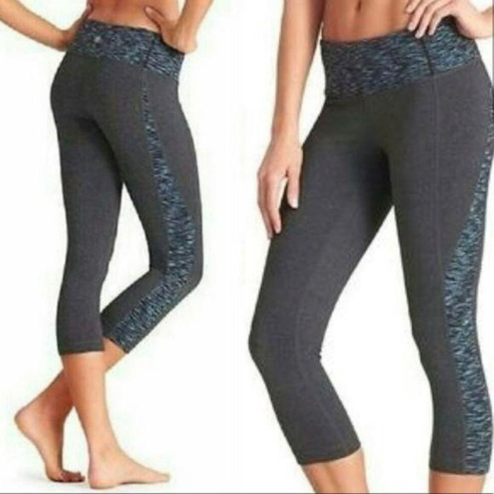 Athleta Athleta Splits Revelation Capris Workout Yoga Pilates Small Size 26" / US 2 / IT 38 - 5 Thumbnail