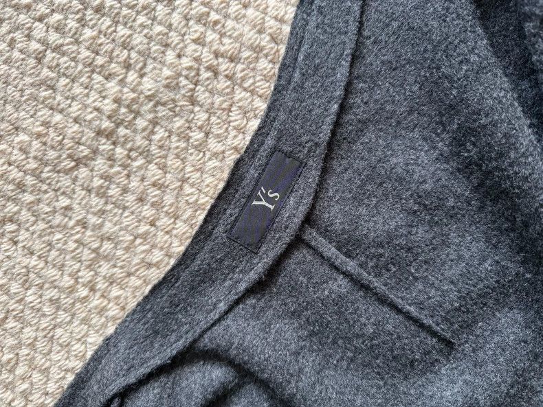 Yohji Yamamoto Yohji Yamamoto Yohji Yamamoto Wool Jacket in Dark Gray Size US M / EU 48-50 / 2 - 5 Thumbnail