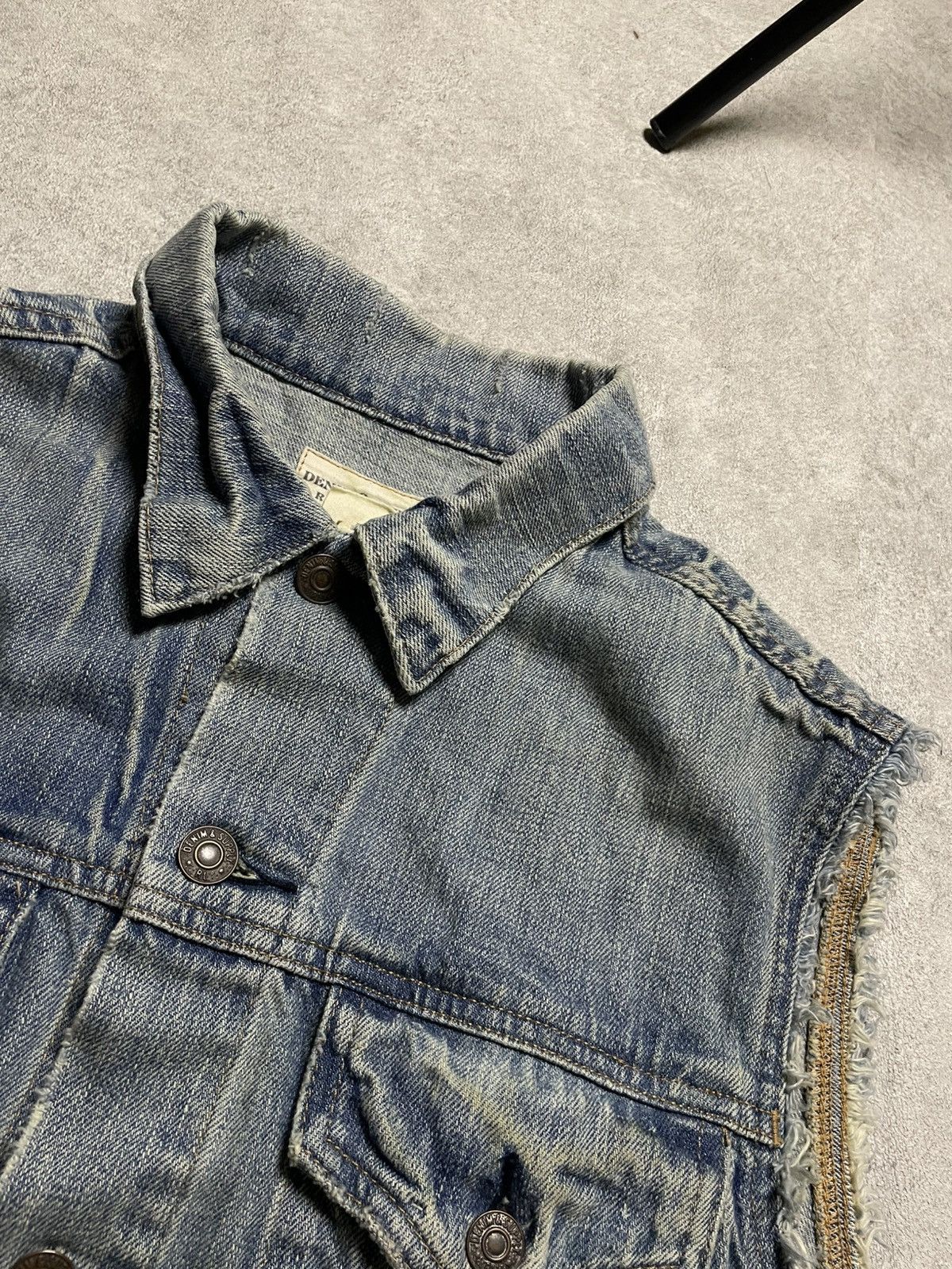 RRL Ralph Lauren Ralph Lauren Denim & Supply Vest Jacket Jeans Indian Chief Size US M / EU 48-50 / 2 - 9 Thumbnail