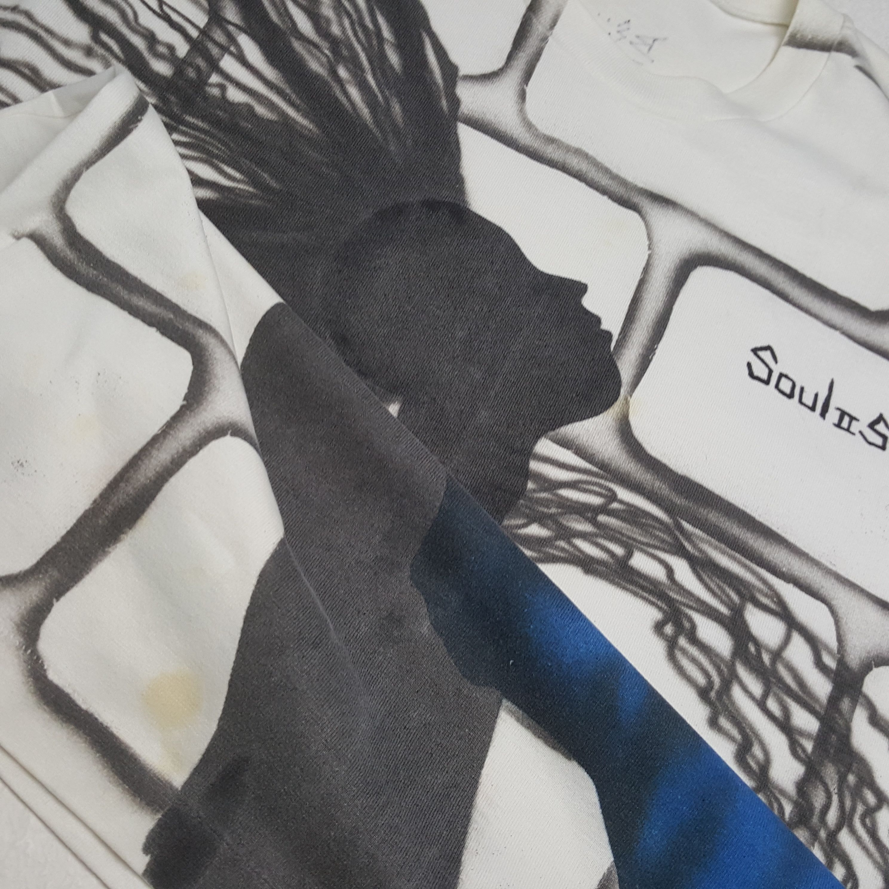 Rap Tees × Vintage Vintage SOUL ll SOUL British Record Producer T-shirt 31 Size US L / EU 52-54 / 3 - 6 Thumbnail