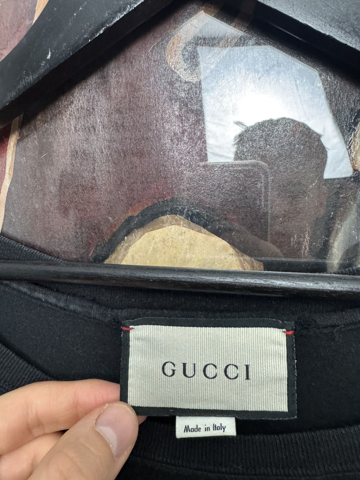 Gucci Gucci Belt Logo Iconic Designer Tee Luxury High End Rare Size US M / EU 48-50 / 2 - 3 Thumbnail