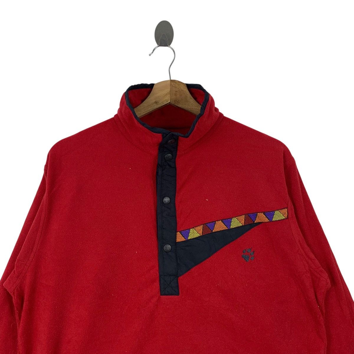 Jack Wolfskin JACK WOLFSKIN Outdoor Sportswear Half Button Sweatshirt Size US L / EU 52-54 / 3 - 3 Thumbnail