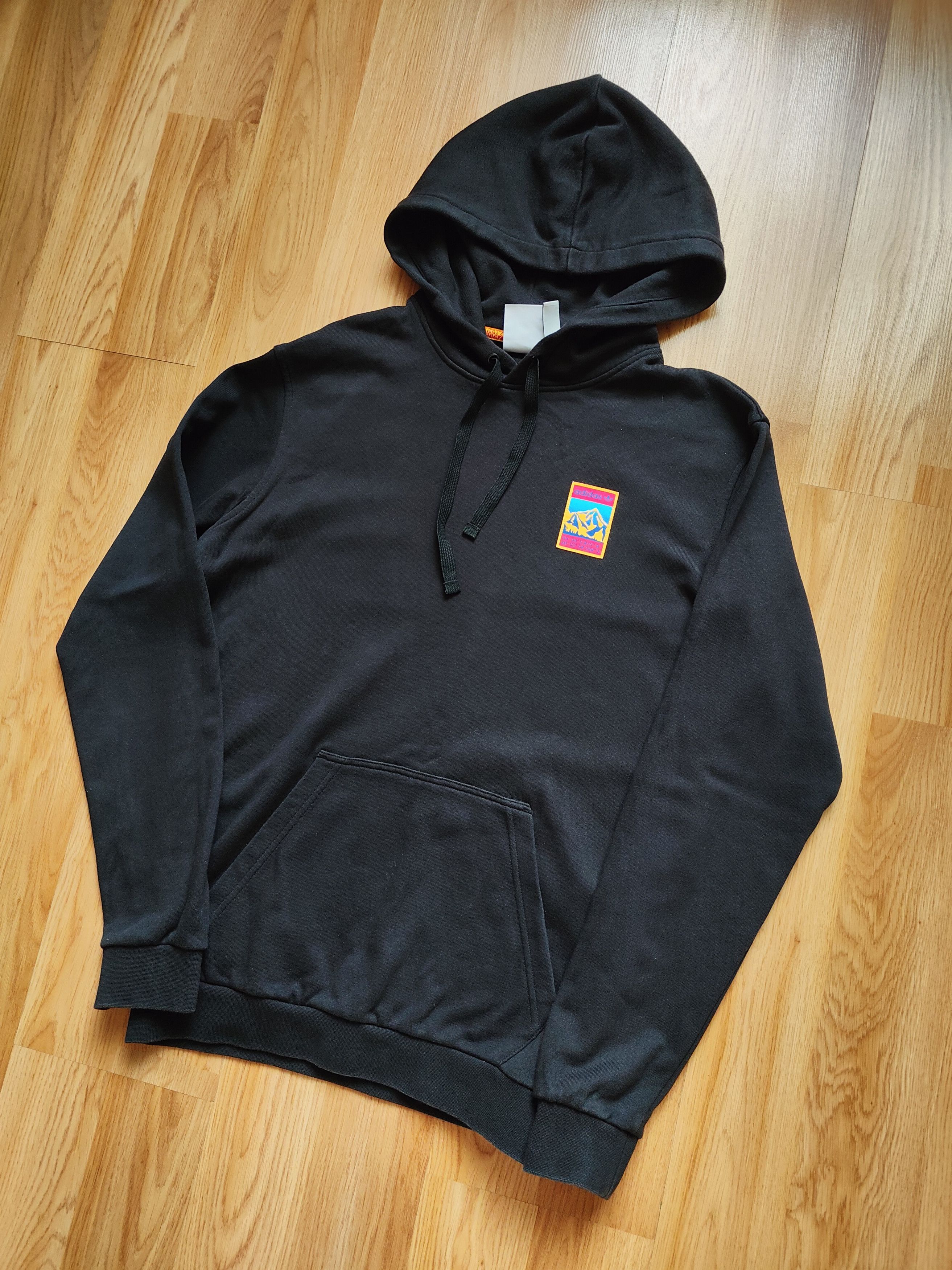 Adidas Adidas Originals Mountain Patch Hoodie Black Trefoil Outdoor Size US S / EU 44-46 / 1 - 2 Thumbnail