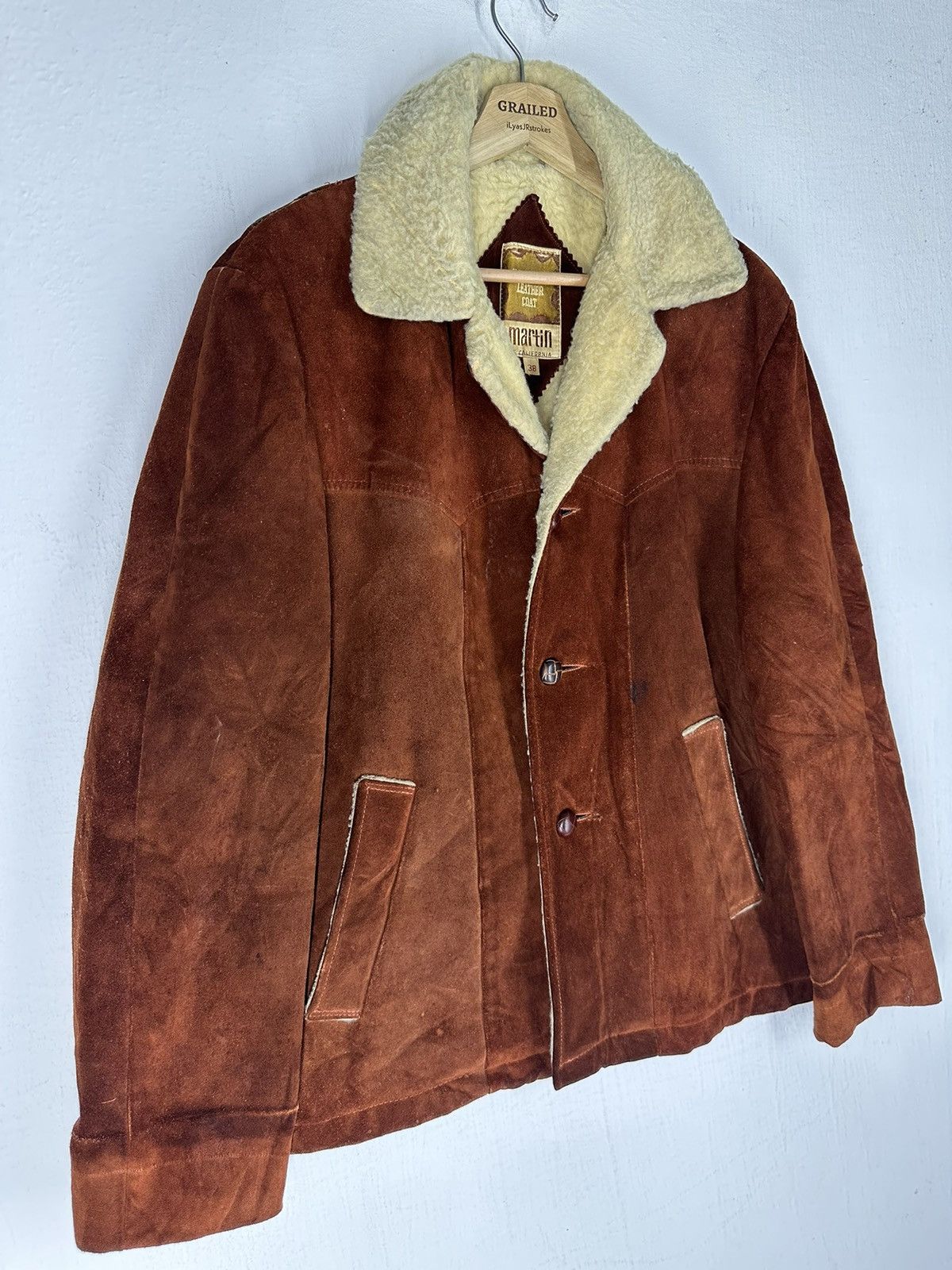 Leather Vintage 60's Martin Of California Leather Jacket Size US M / EU 48-50 / 2 - 3 Thumbnail