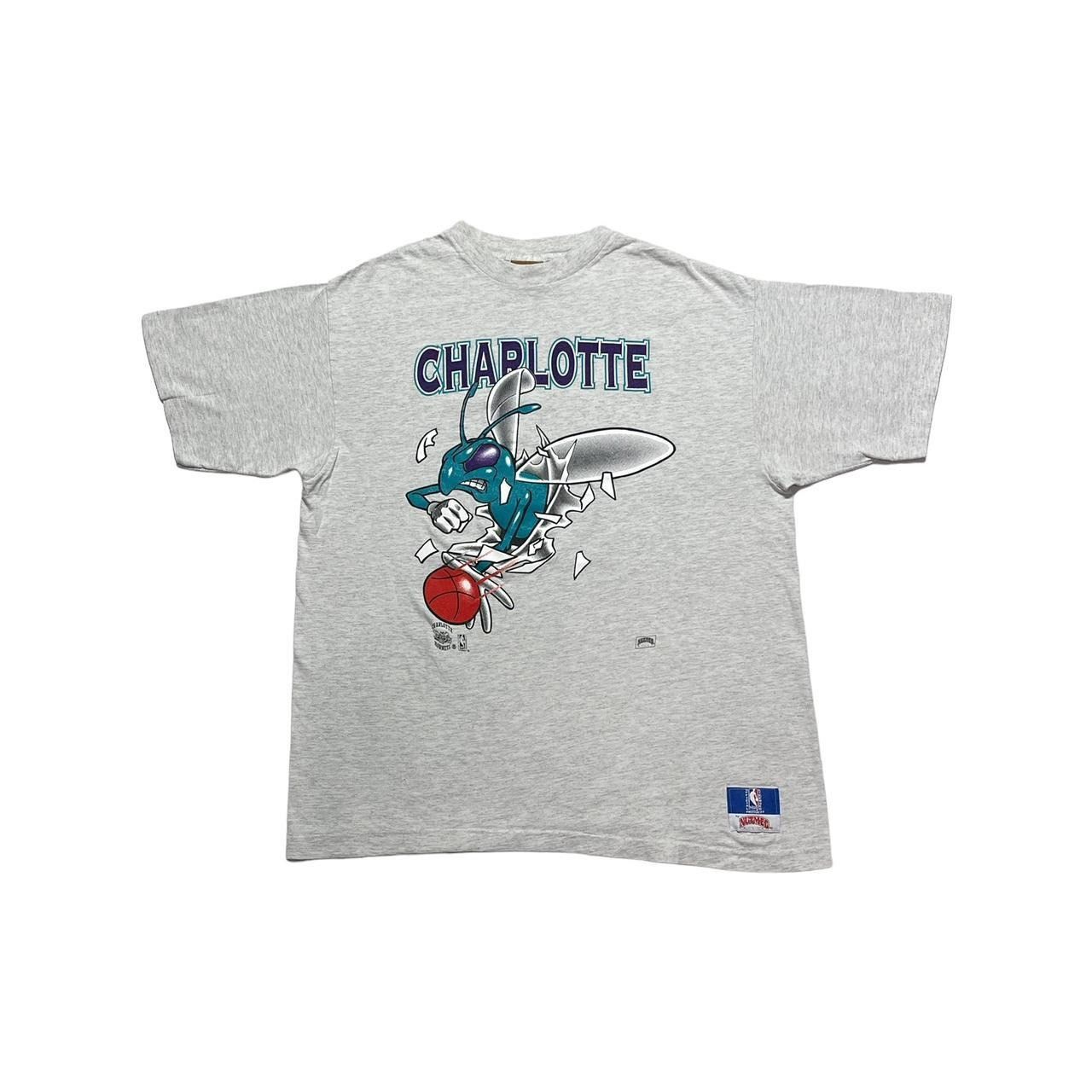 Vintage Charlotte Hornets Nutmeg T-Shirt