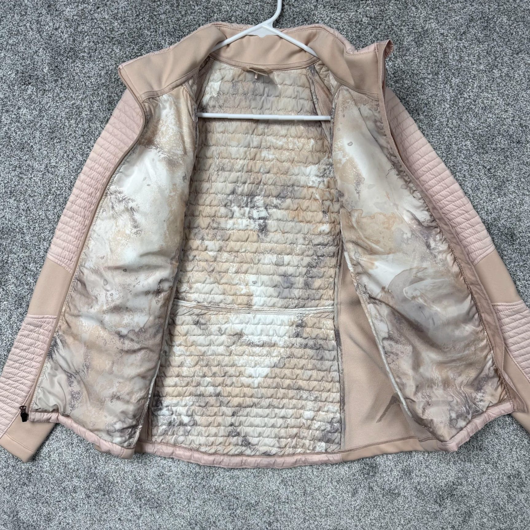 Vintage CALIA by Carrie Underwood Jacket Womens Large Pink Quilted Softshell Full Zip Jacket Size L / US 10 / IT 46 - 7 Thumbnail