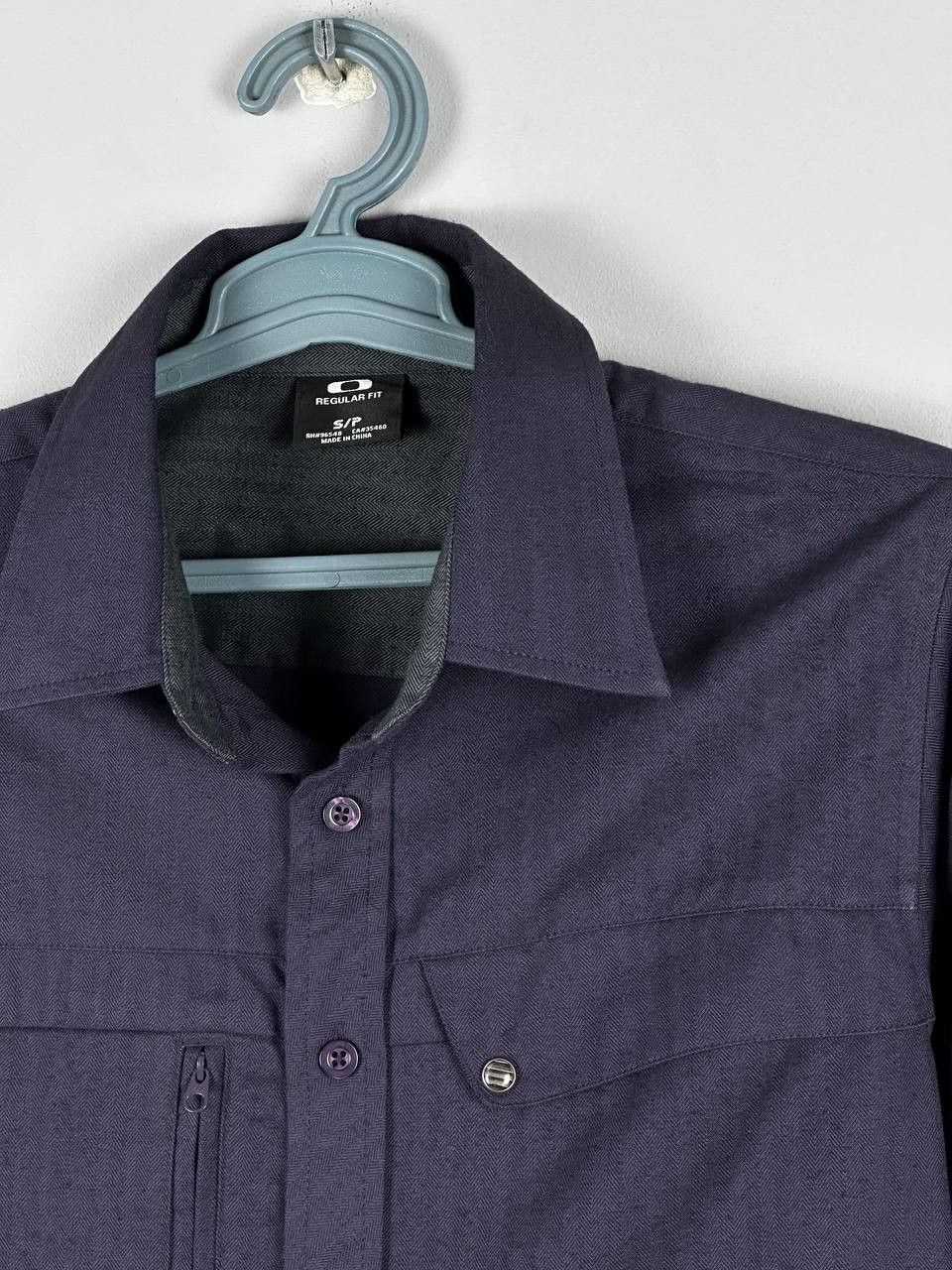 Oakley Oakley Button Up Multipocket Navy Gorpcore Shirt Size US S / EU 44-46 / 1 - 4 Thumbnail