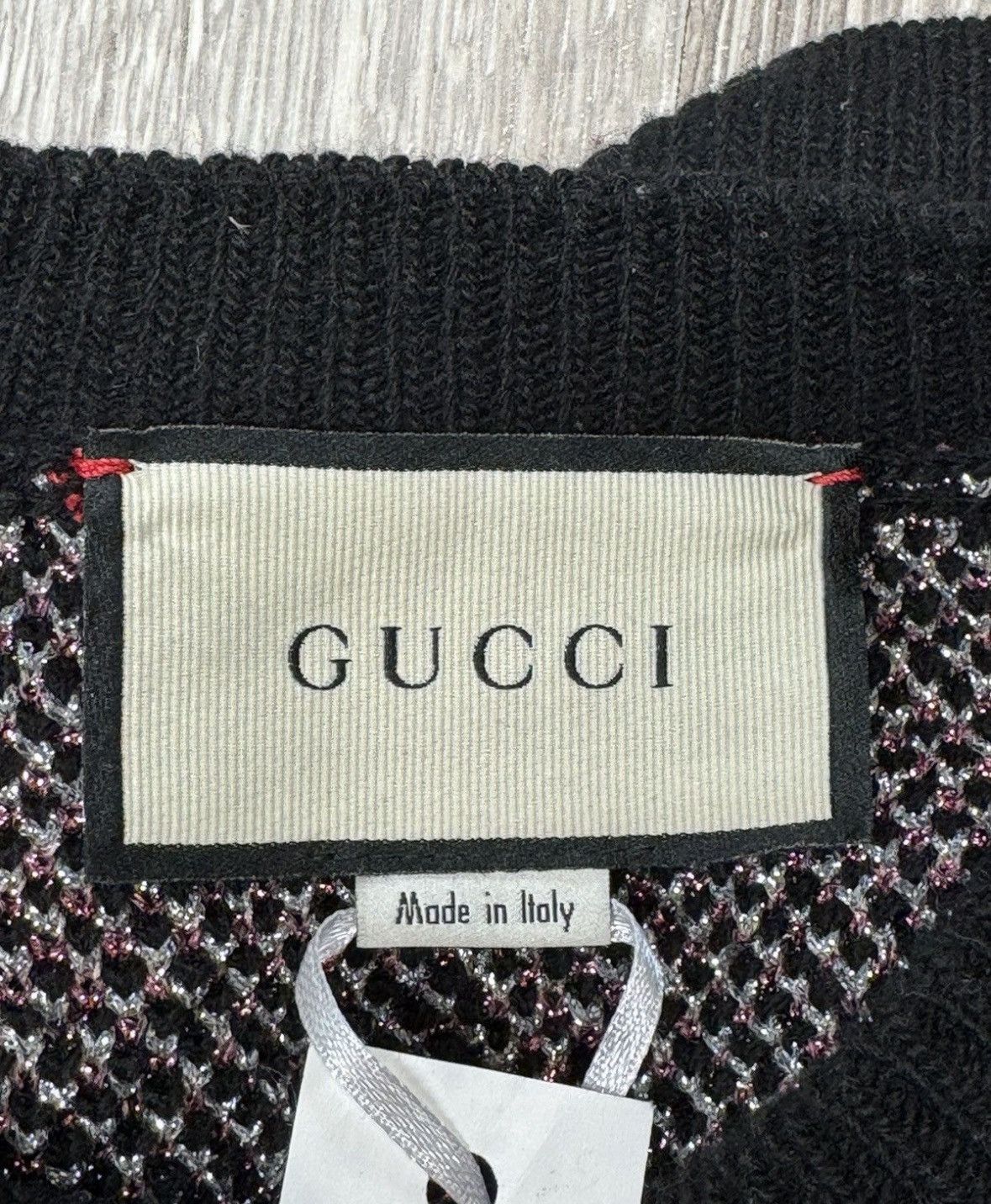 Gucci Gucci Lurex Wool Tiger Sweater Size XS / US 0-2 / IT 36-38 - 4 Thumbnail