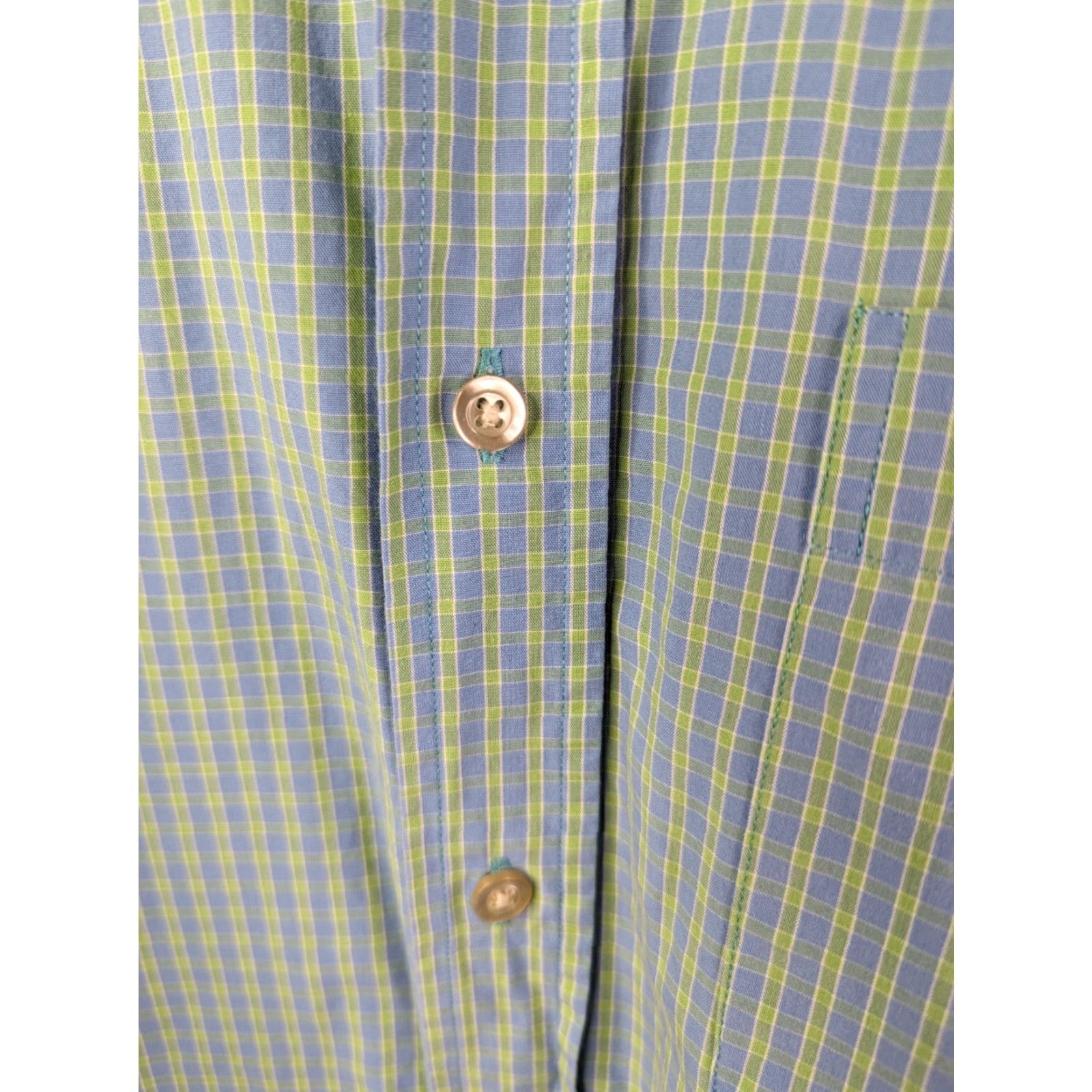 Vintage CHARLES TWEED Shirt XL Wrinkle Resistant Check Short Sleeve Cotton Tweed Button-Up Men Size US XL / EU 56 / 4 - 5 Thumbnail