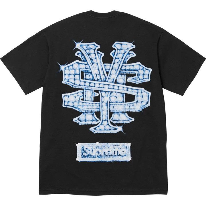 Supreme x Art Dealer Snowman Graphic Tee Black