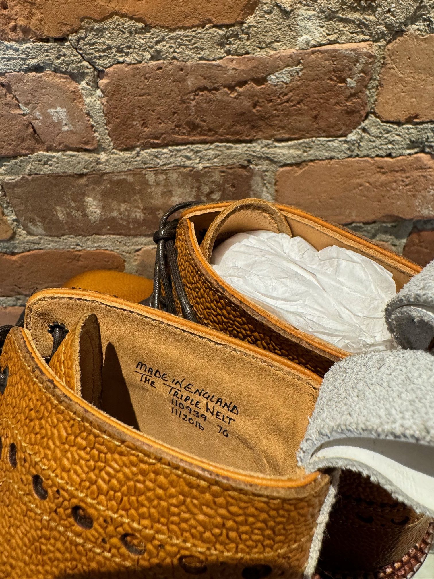 Neighborhood NEIGHBORHOOD x Grenson "Charles" Triple Welt Brogue Boots Size US 8 / EU 41 - 5 Thumbnail