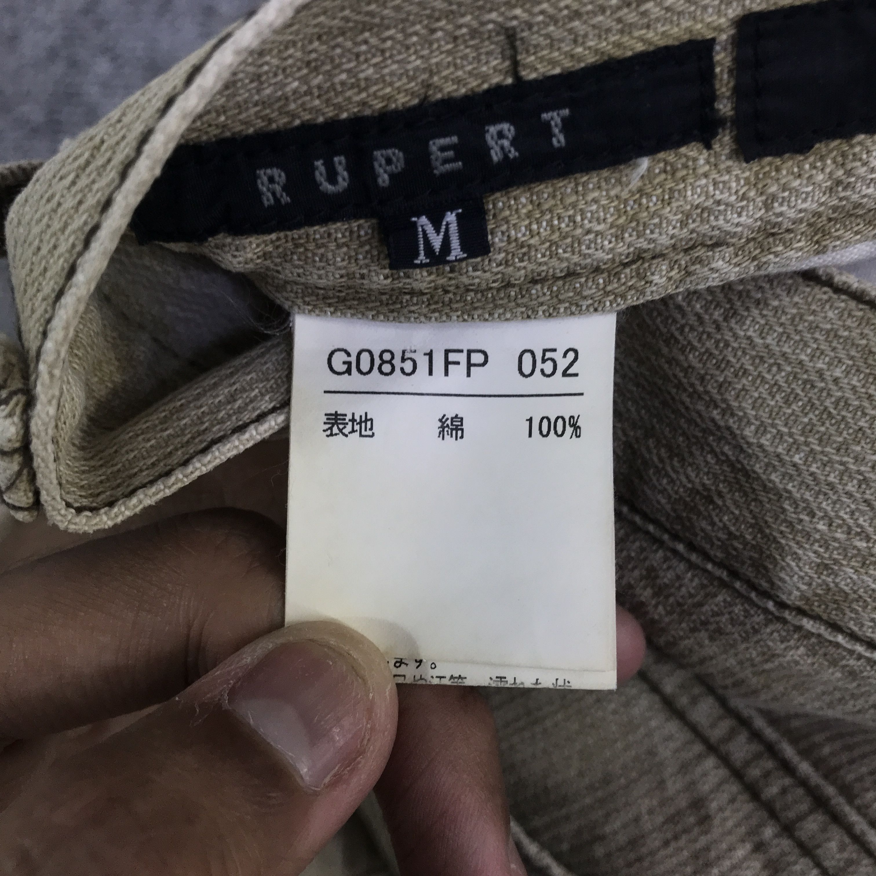 Japanese Brand rupert the difference patchword design pants jeans K118B24 Size US 30 / EU 46 - 16 Thumbnail