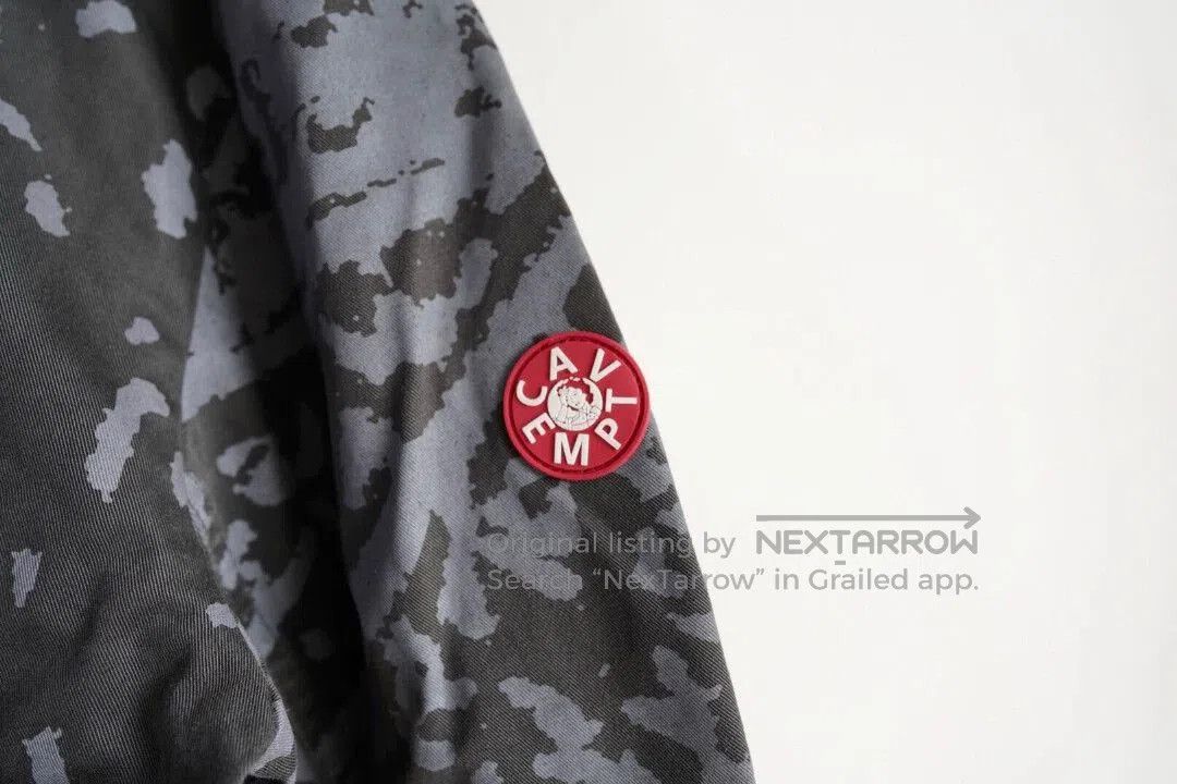 Cav Empt Black Camo Print Bomber Jacket Size L. Size US L / EU 52-54 / 3 - 2 Thumbnail