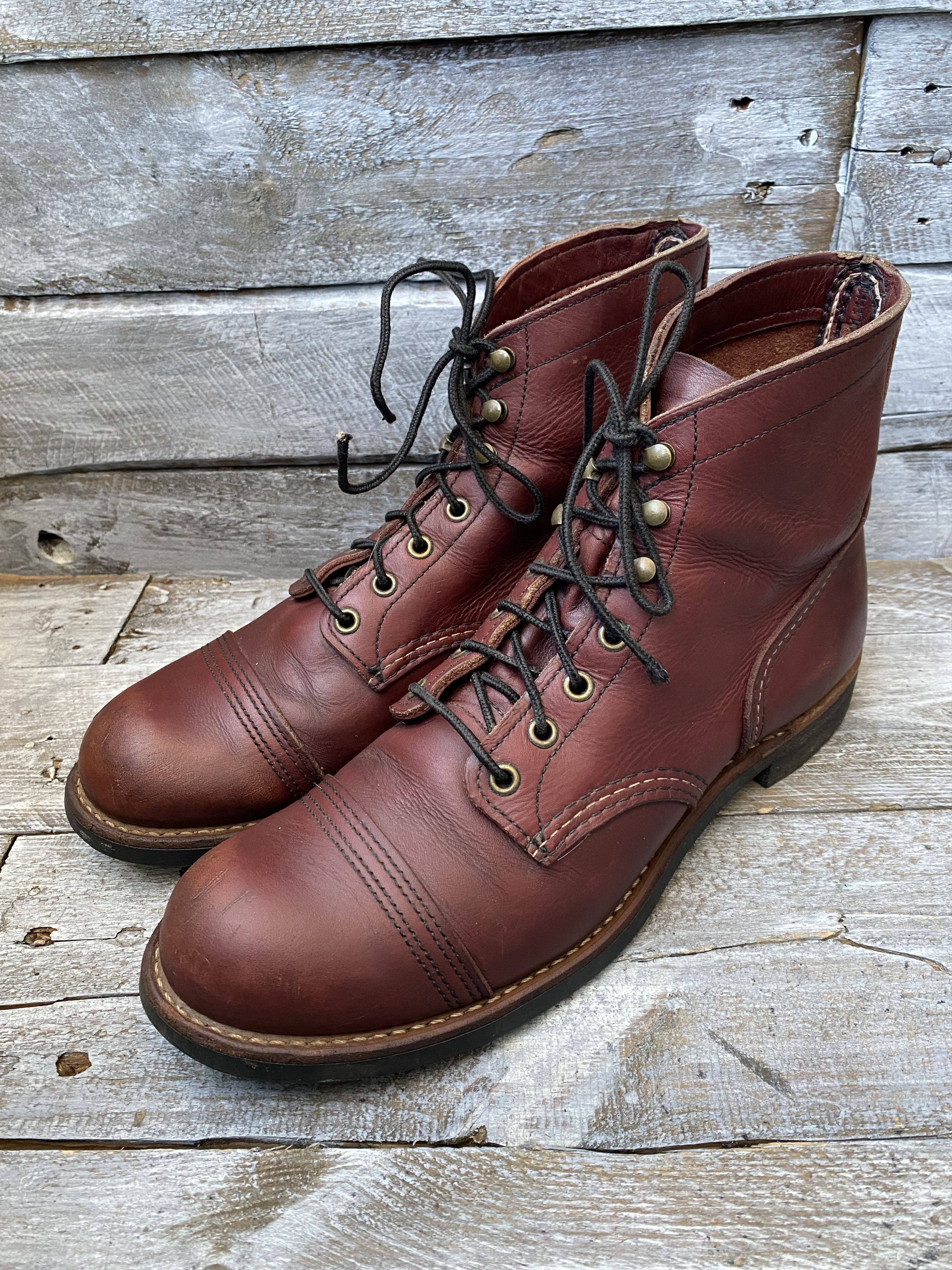 RED WING 8199 ワークブーツ USA 9.5 楽天市場】レッドウィング RED WING 8199 6インチ プレーン トゥ