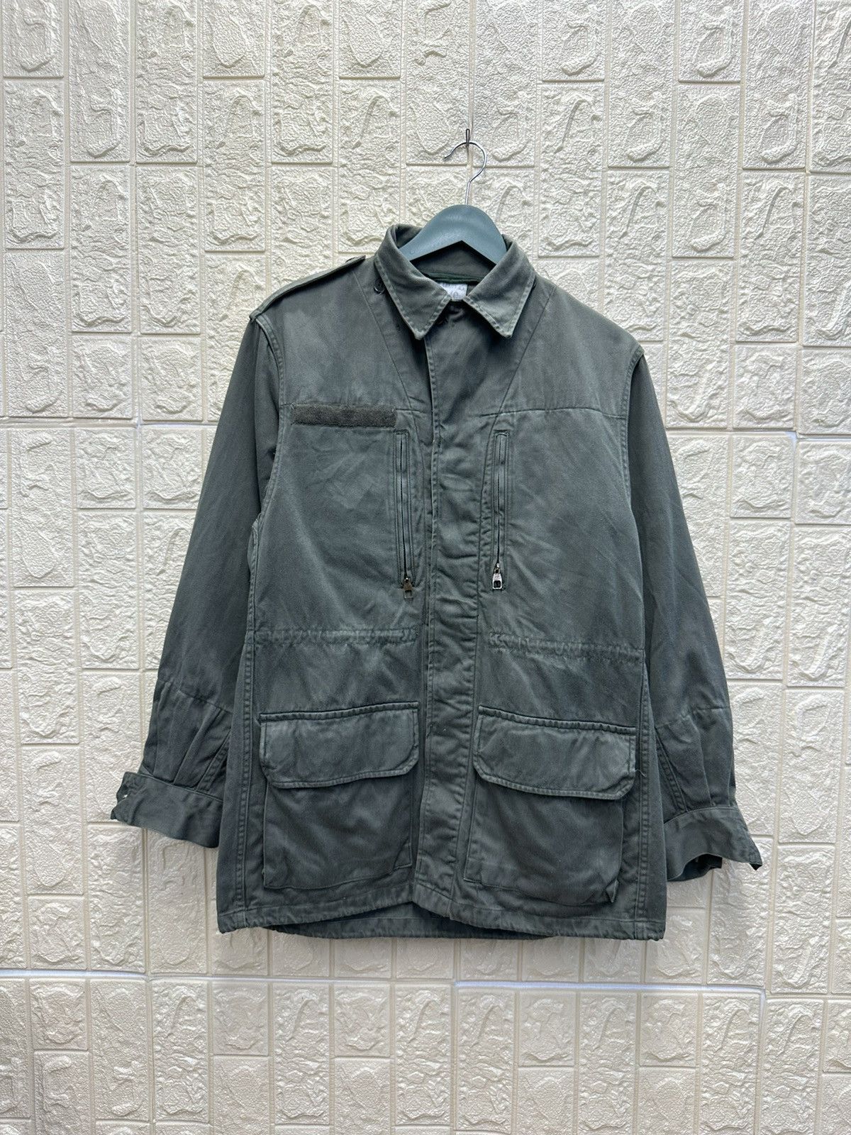 Vintage Vintage Guy Leroy SA France Military Jacket MJ17 Size US M / EU 48-50 / 2 - 1 Thumbnail