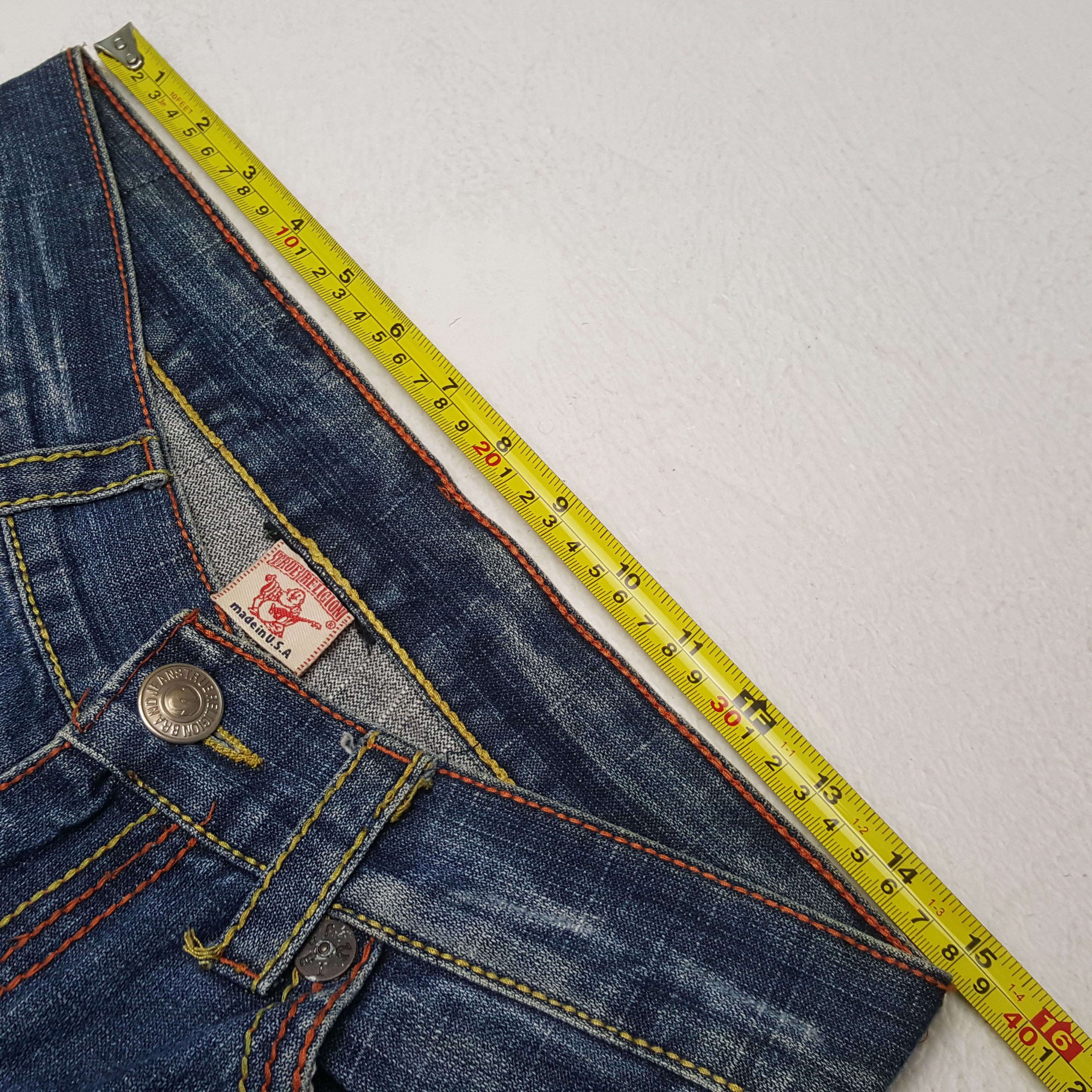 True Religion Vintage True Religion American Denim Brand Jeans C297N23 Size US 30 / EU 46 - 7 Thumbnail