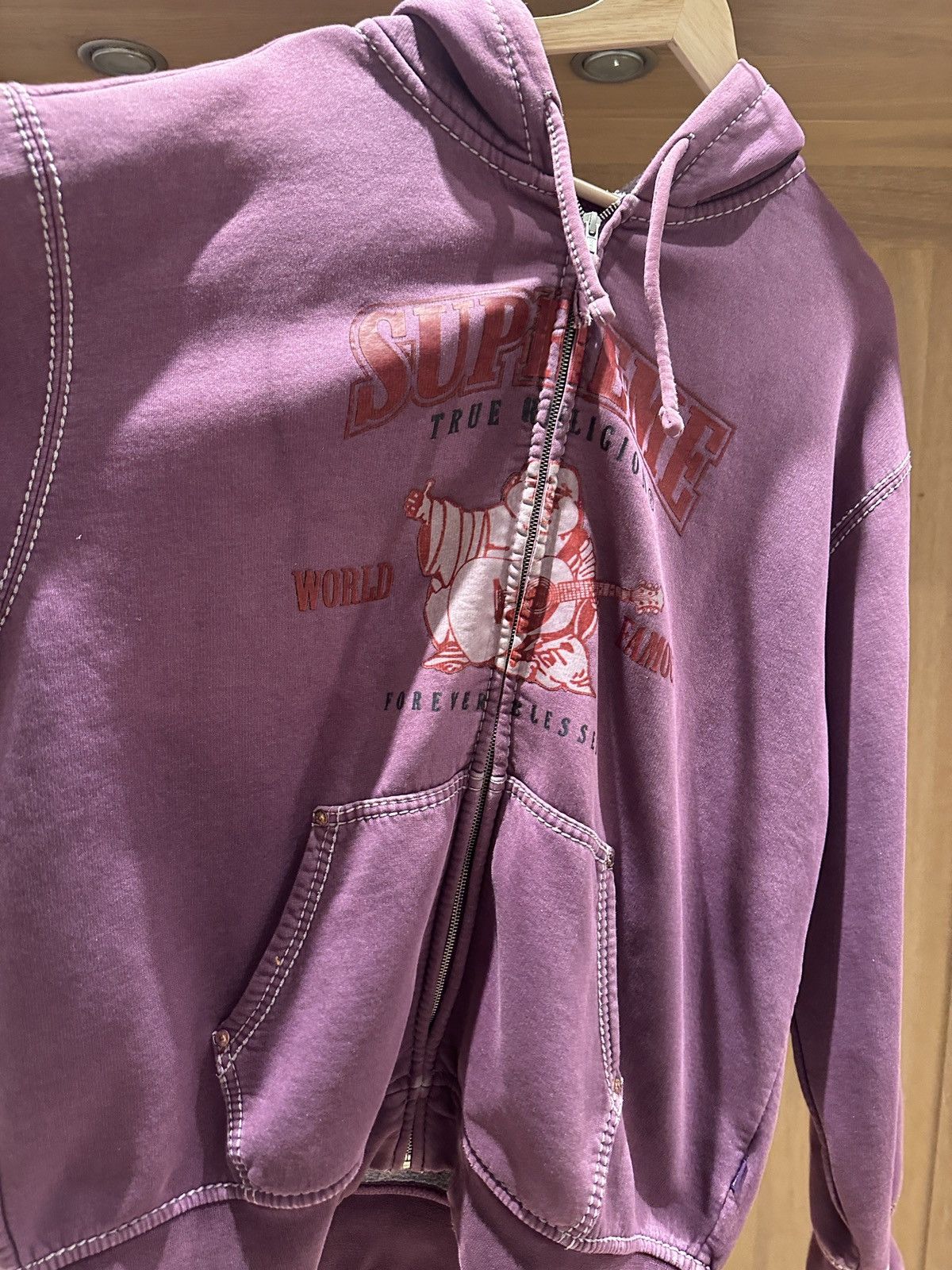 Supreme × True Religion Supreme x True Religion Buddha Hoodie Size US XL / EU 56 / 4 - 4 Thumbnail