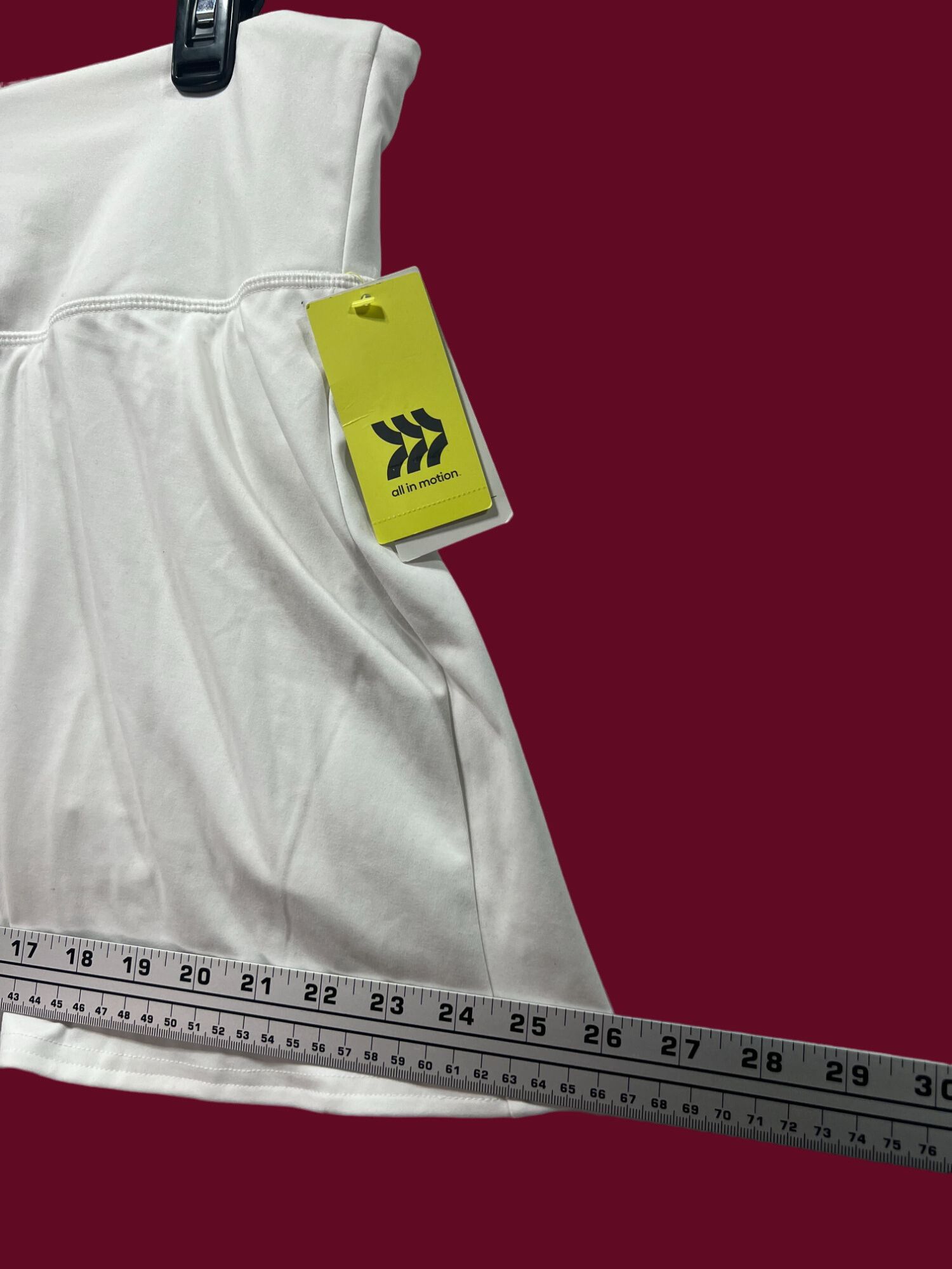 Other All In Motion - Women's Knit Shorts - White - XXL Size 38" / US 16 / IT 52 - 7 Thumbnail