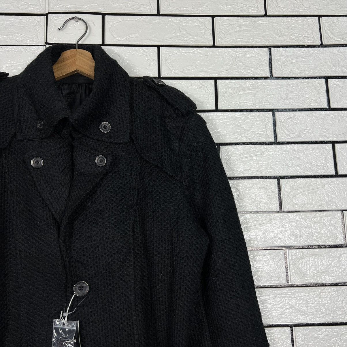 semanticdesign SEMANTICDESIGN Avant Garde Belted Coat Jacket #4144-C189 Size US L / EU 52-54 / 3 - 4 Thumbnail