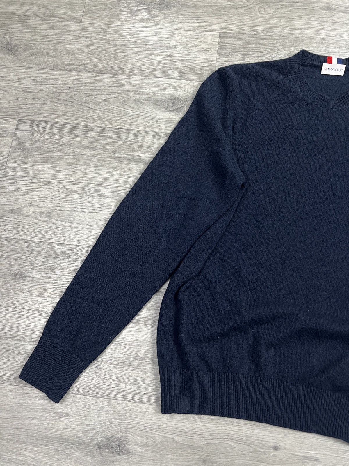 Moncler MONCLER Pullover Sweater Knitwear cashmere Dark Blue Sz XXL Size US XXL / EU 58 / 5 - 9 Thumbnail