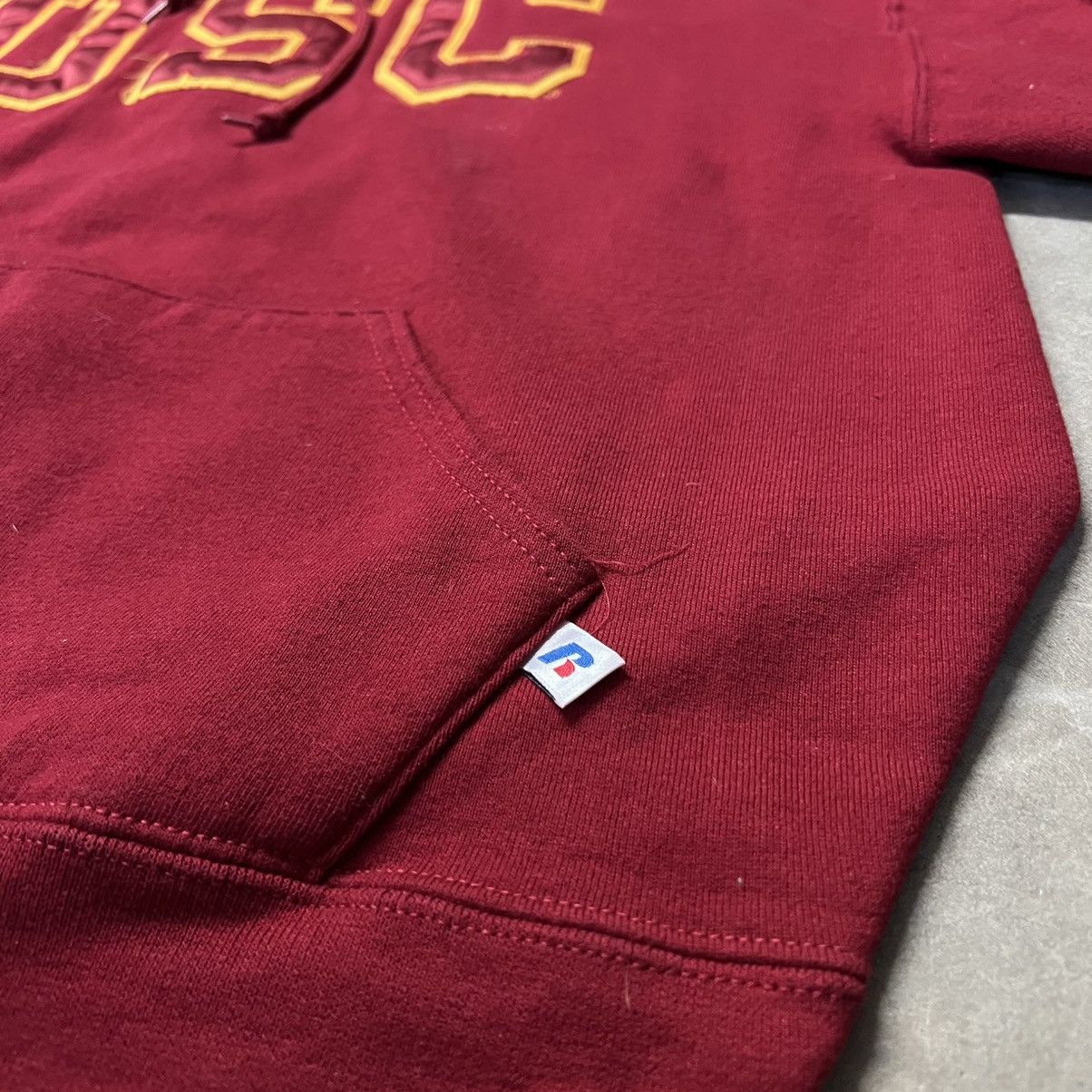 Russell Athletic × Vintage Vintage 2000’s USC Russell Athletic Pullover Hoodie Sweater Size US M / EU 48-50 / 2 - 5 Thumbnail